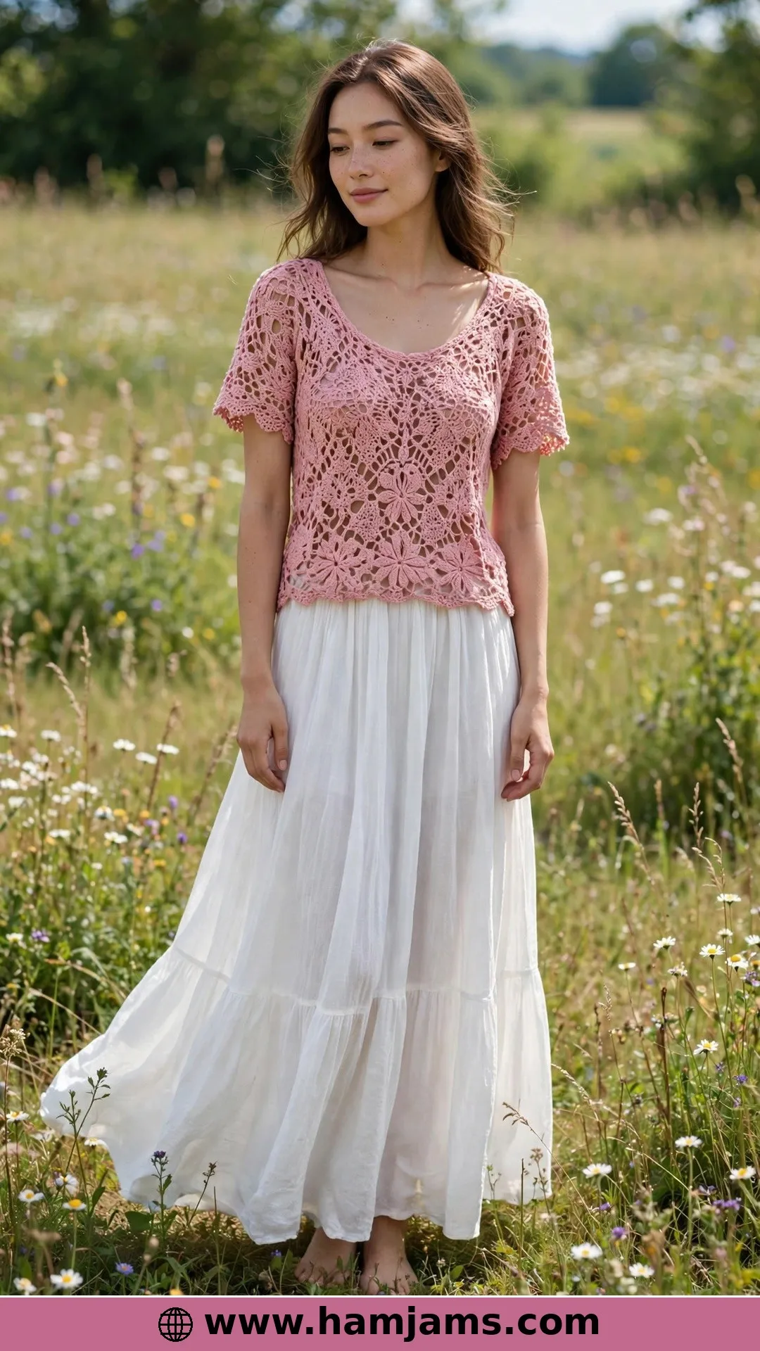 The Soleil Lace Top Built from Sun-Drenched Motifs