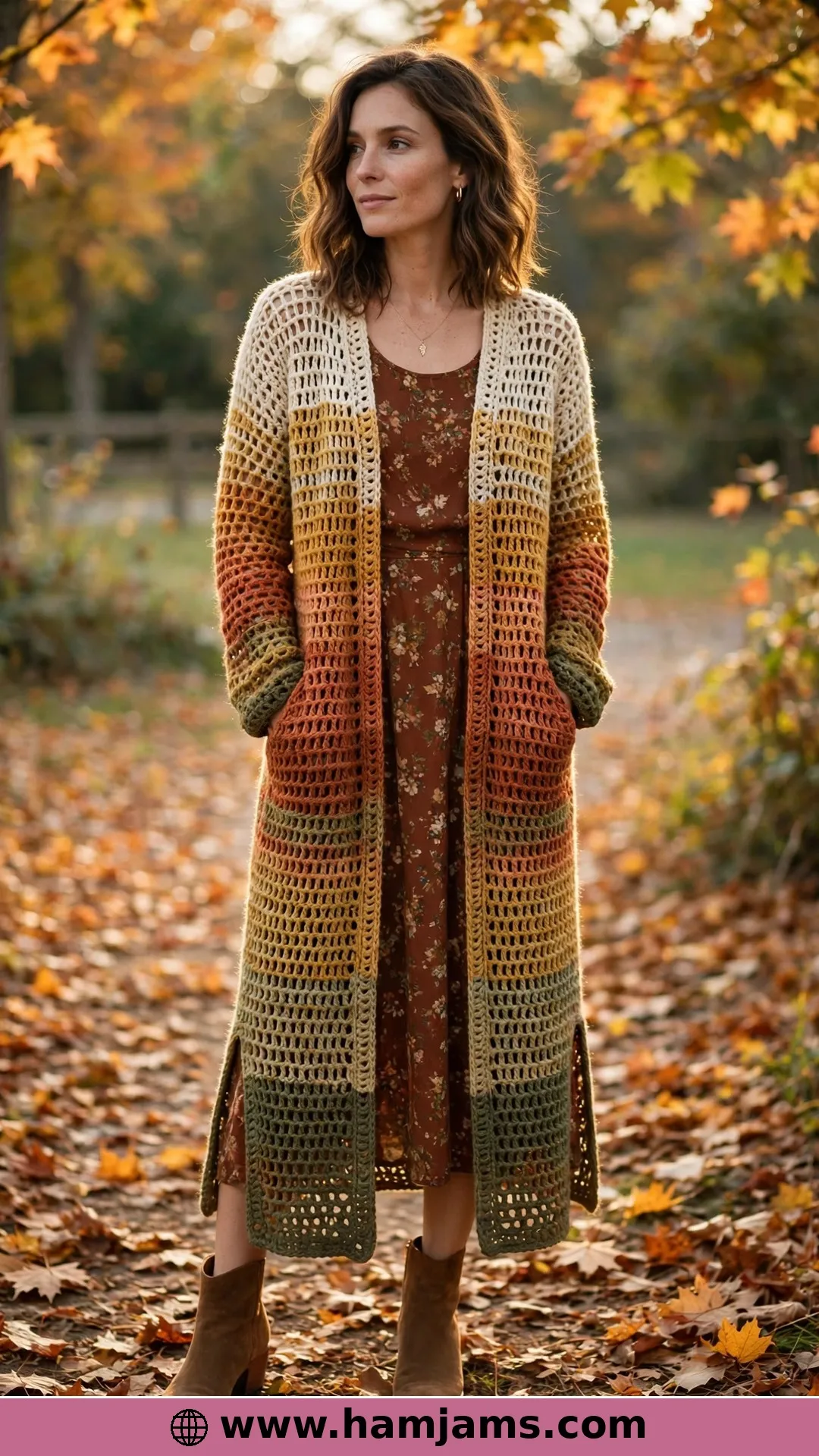 The Flowing Duster with Hidden Pockets