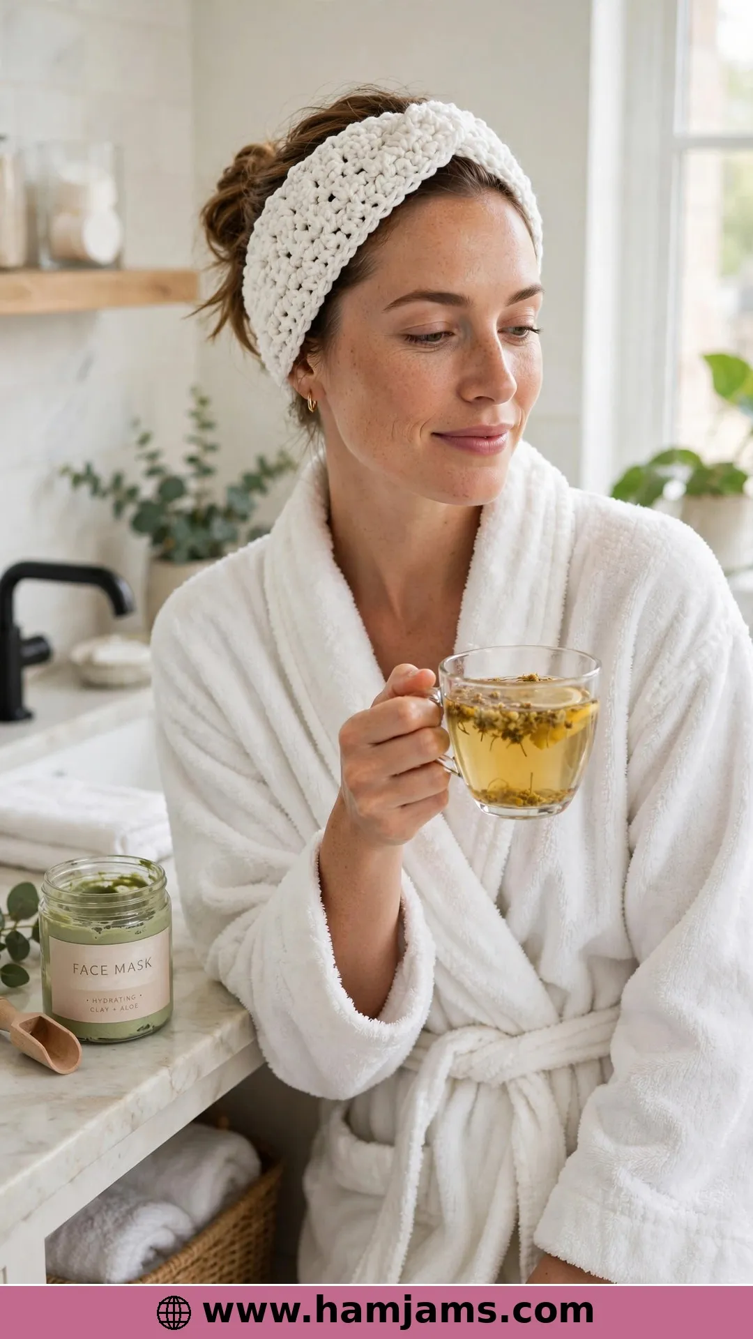 The Bumpy Road Spa Headband for Self-Care Nights