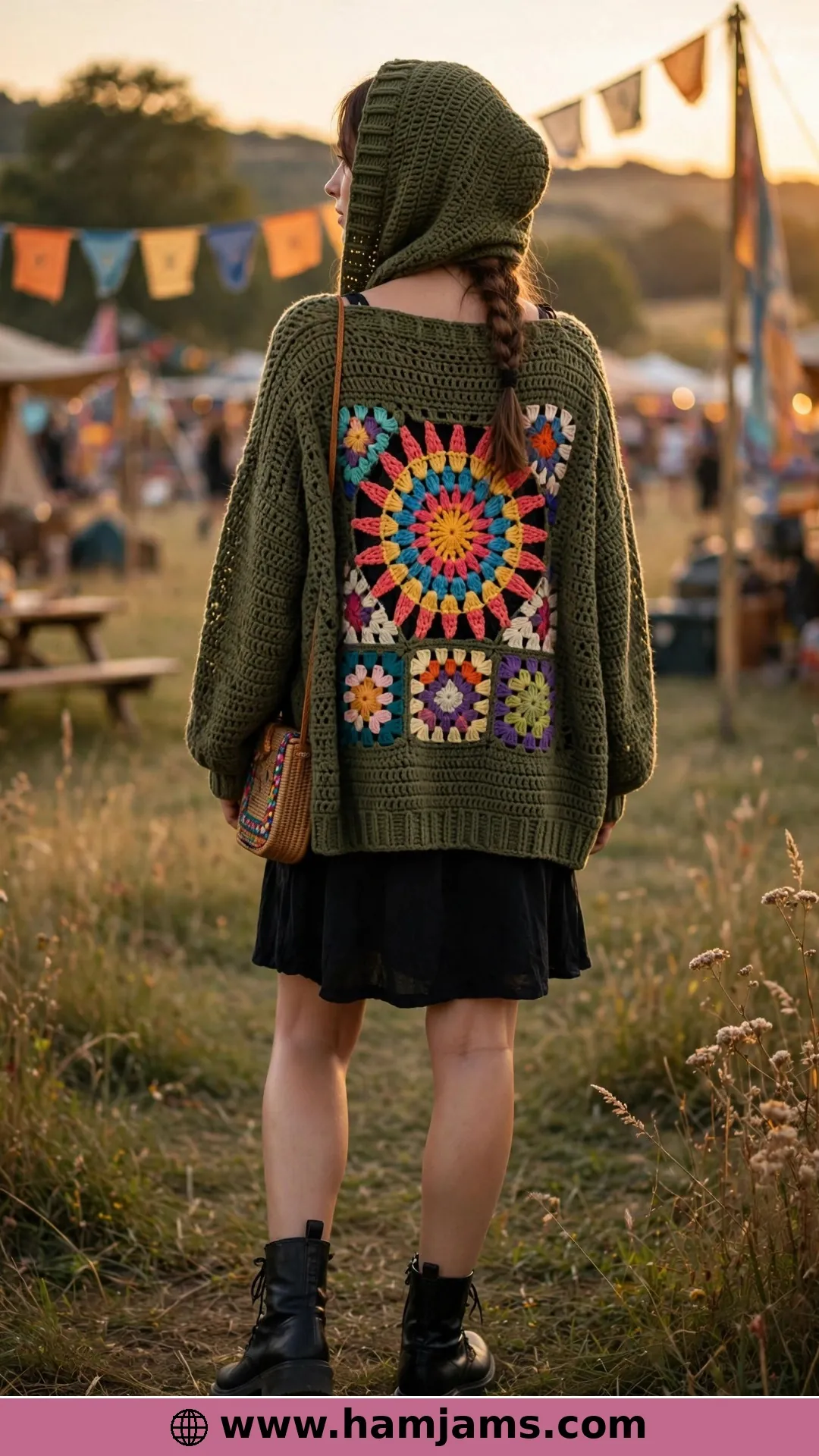 The Hooded Granny Square Revival