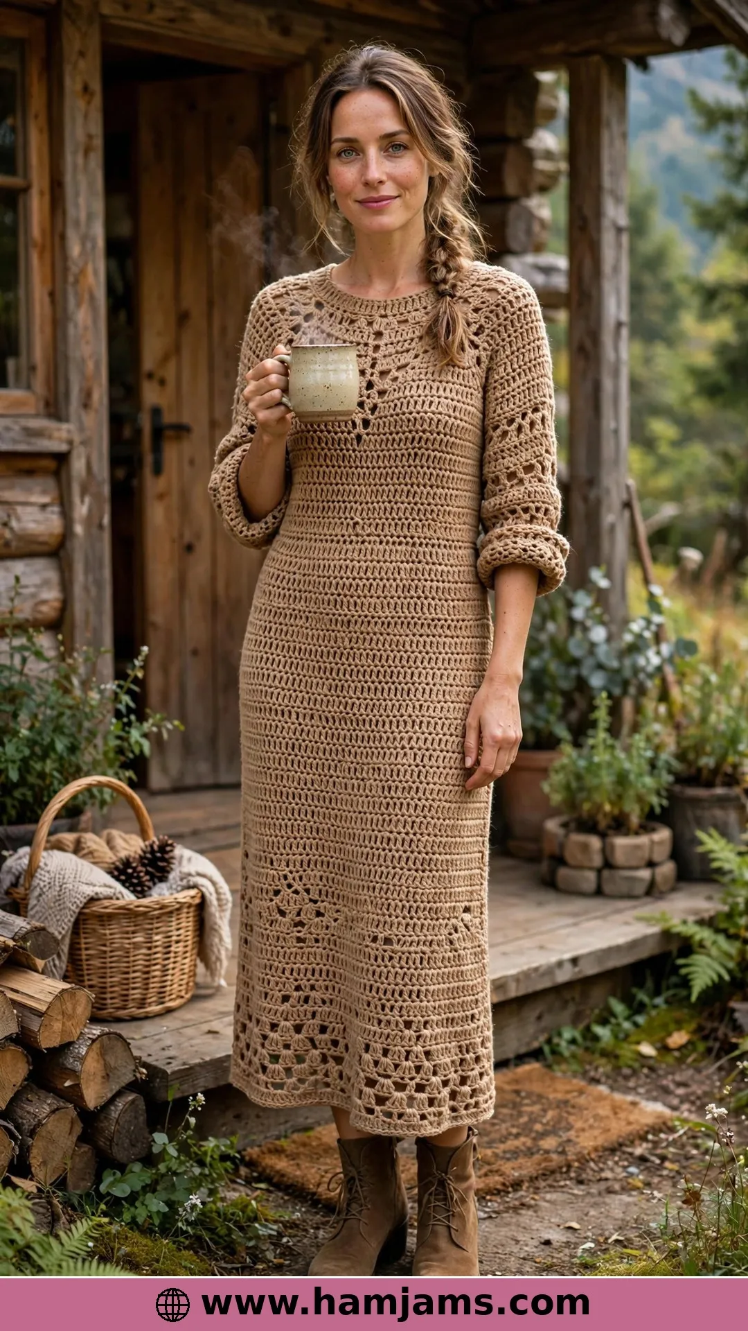 The Knit-Look Ribbed Dress from Five Rectangles