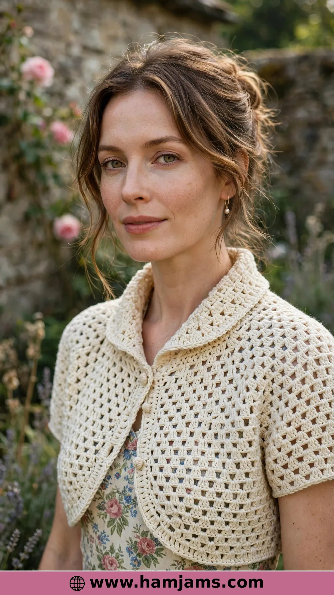 The Fold-and-Stitch Shell Bolero