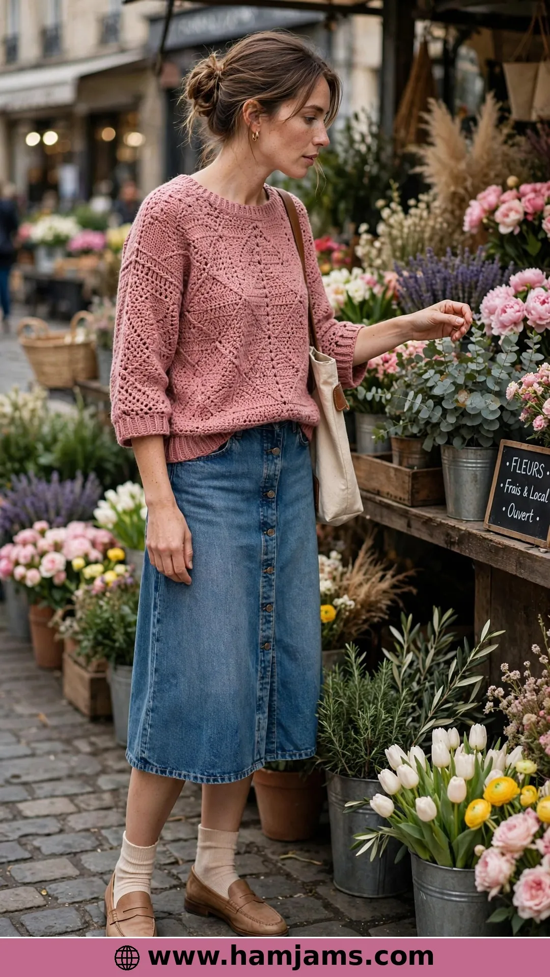 The Elodie Pullover Worked in One Single Piece