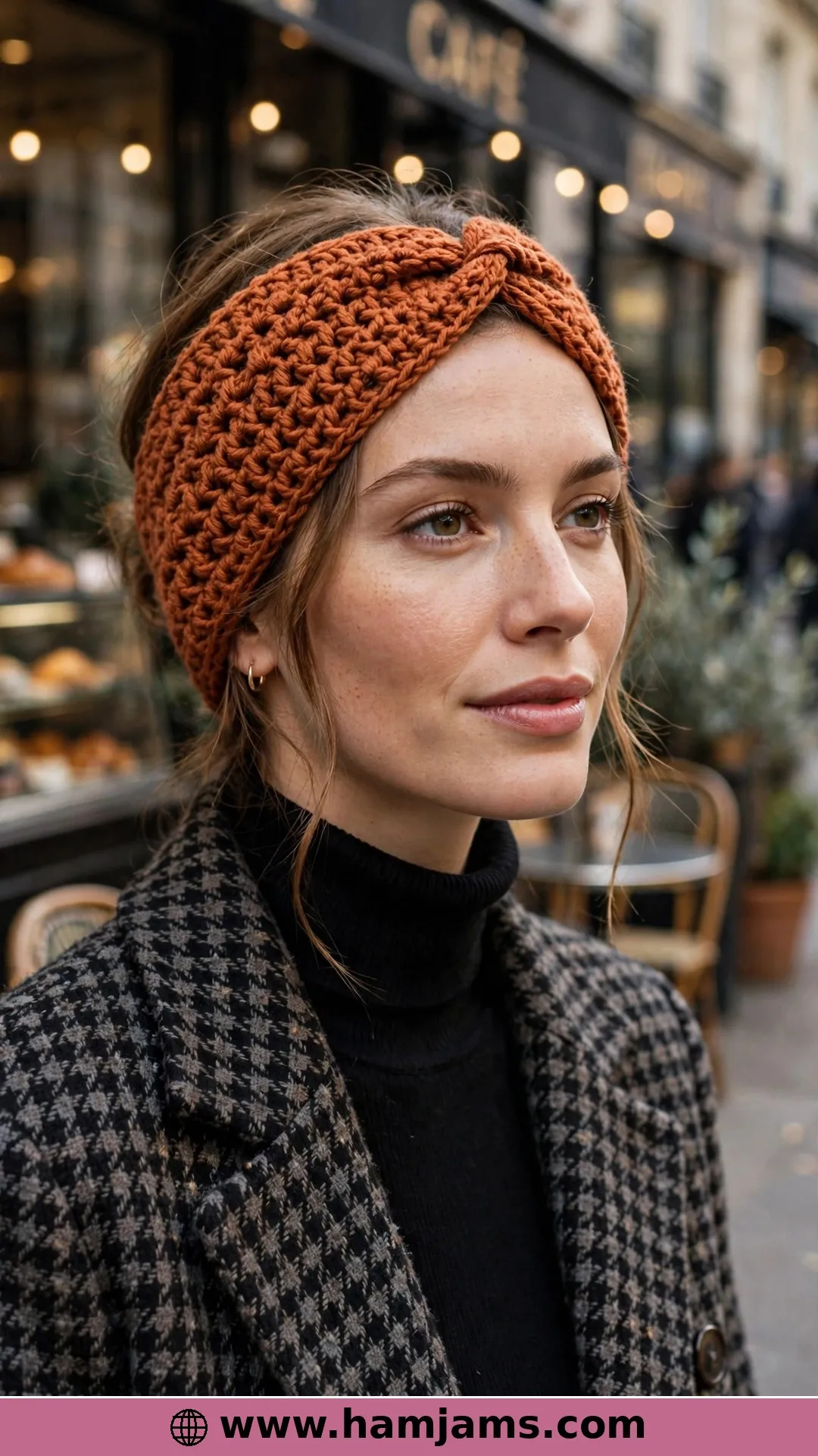 The Easiest Twisted Ear Warmer, Five Sizes Included