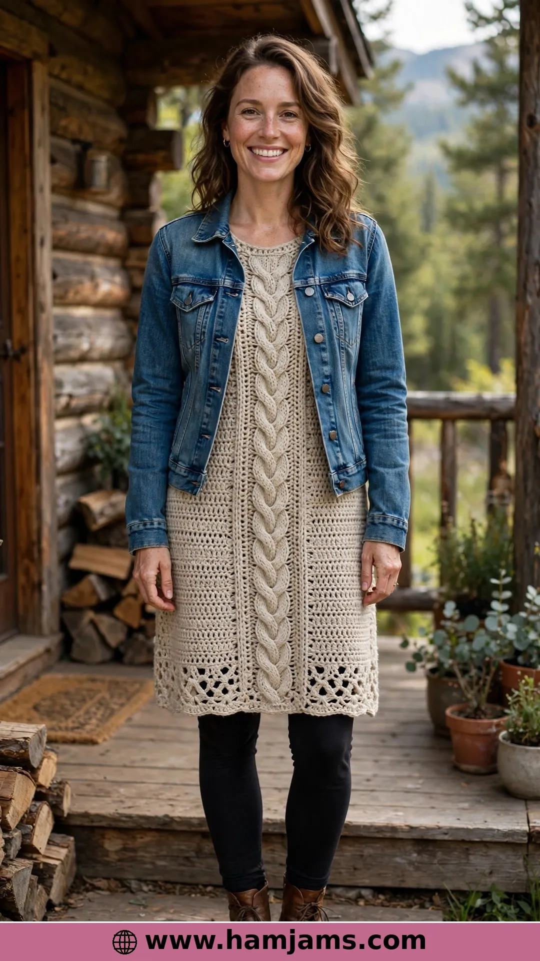 The Cabled Tunic for Leggings Days