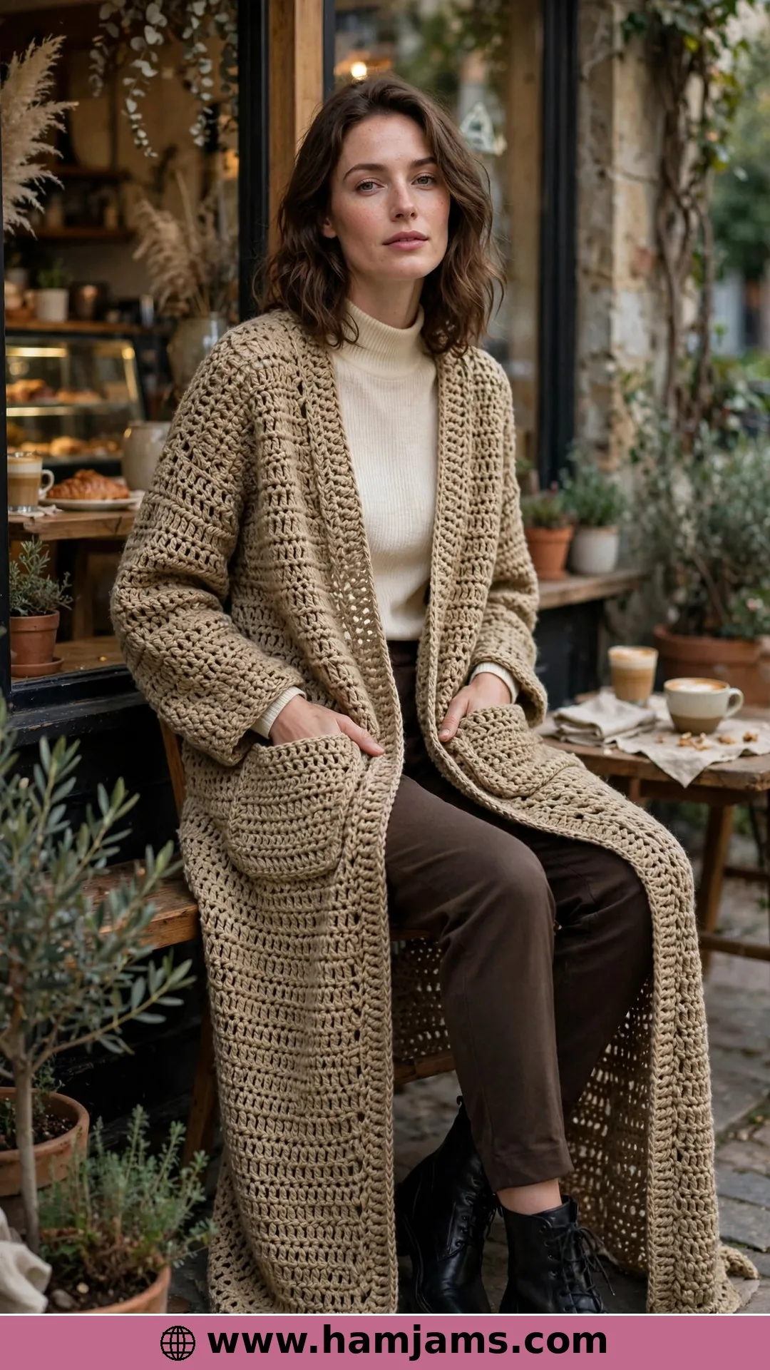 The Longline Pocket Cardigan