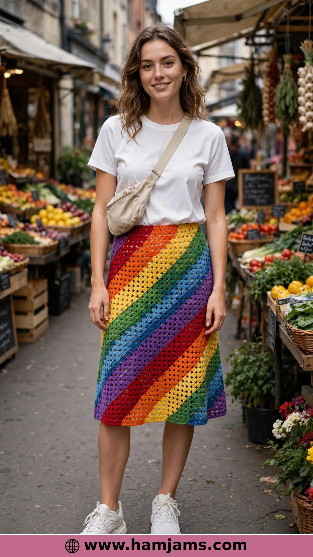 The Diagonal-Joined Skirt in Four Lengths