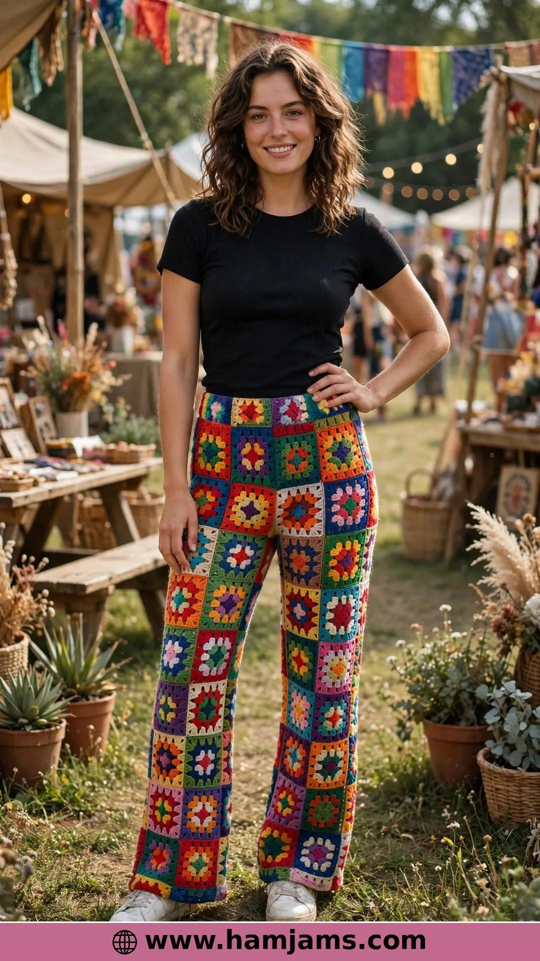 The Retro Granny Pants with the No-Colour-Change Trick