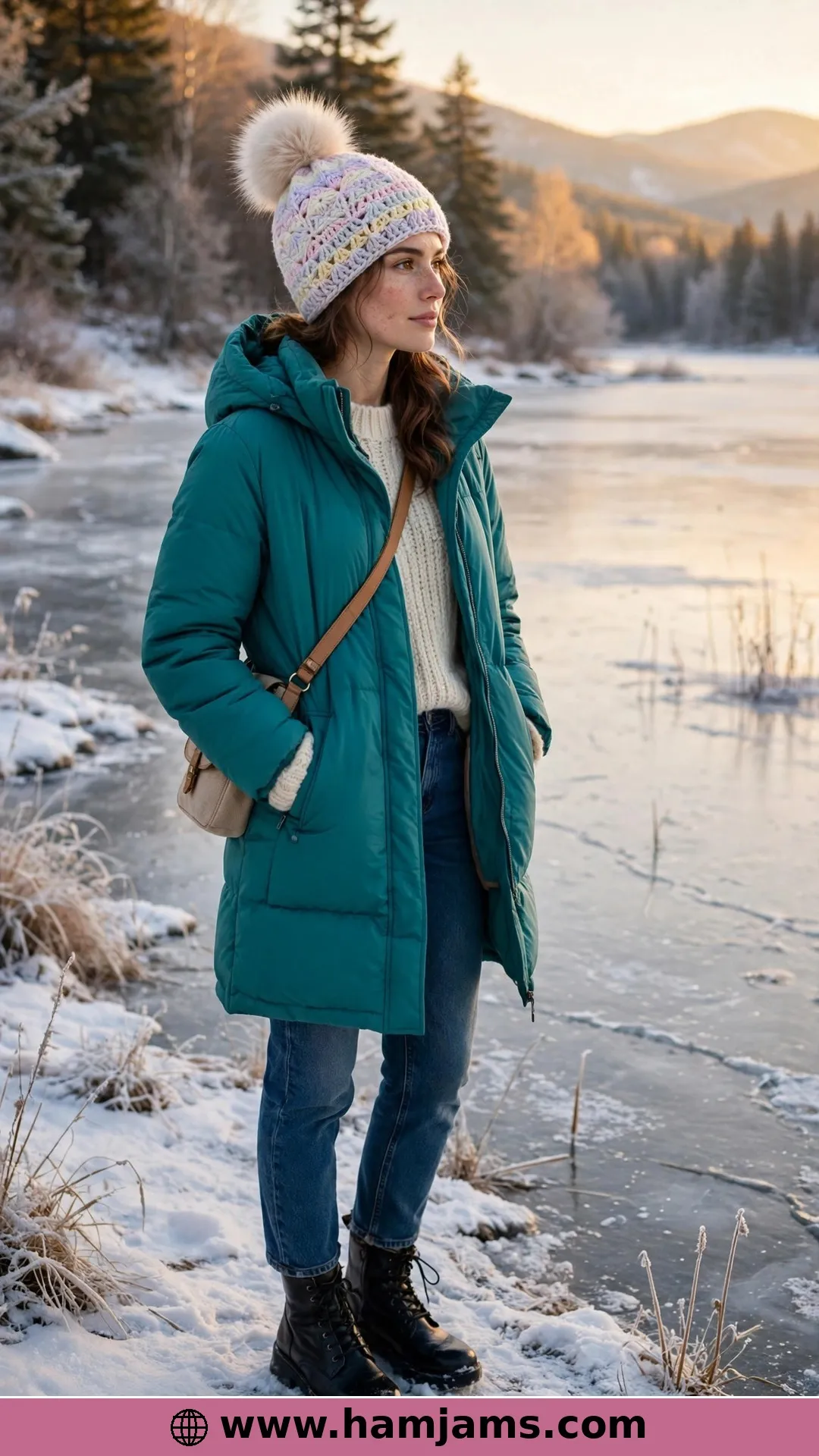 The Star Stitch Hat That Grows Down from the Crown
