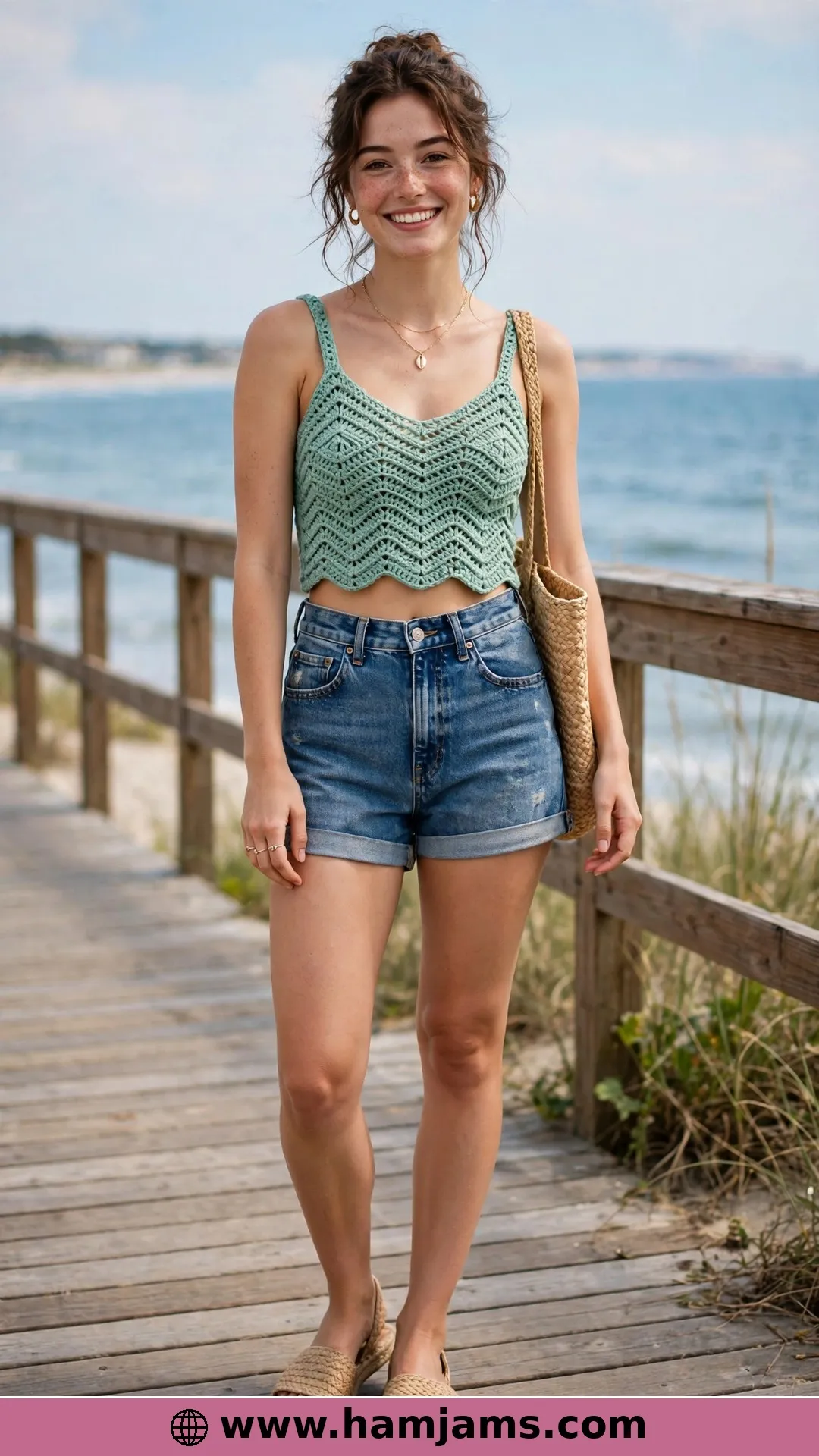 The Chevron Crop with the Gentle Waves