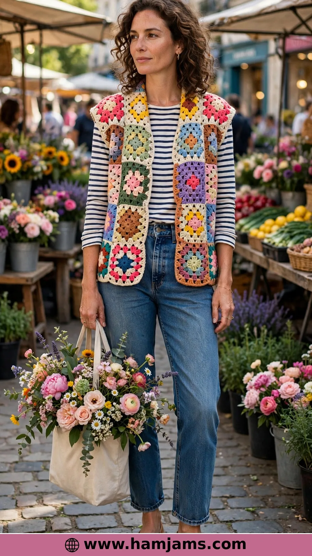 The Sleeveless Market Day Vest