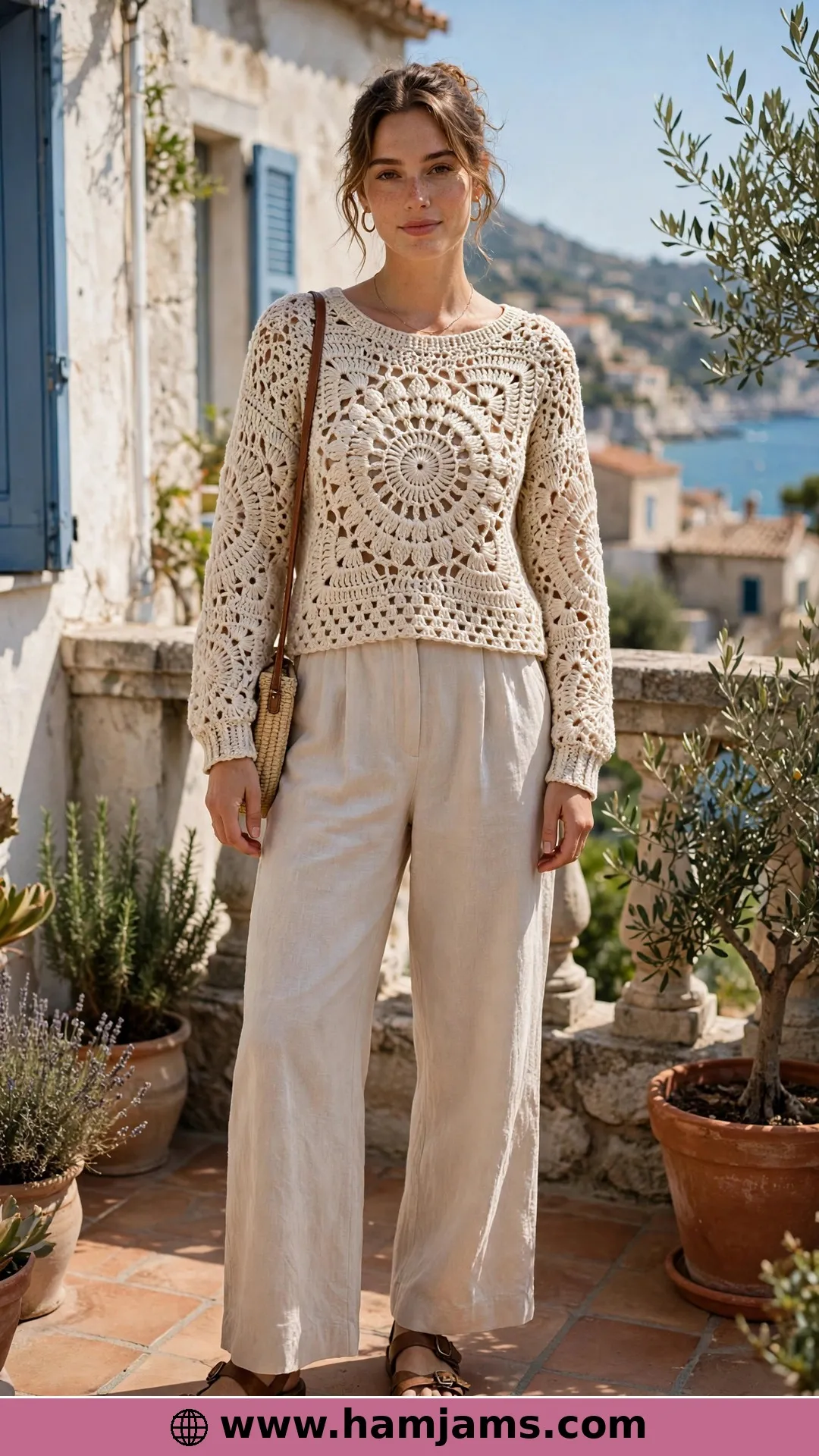 The Roulette Sweater That Grows Out of a Circle