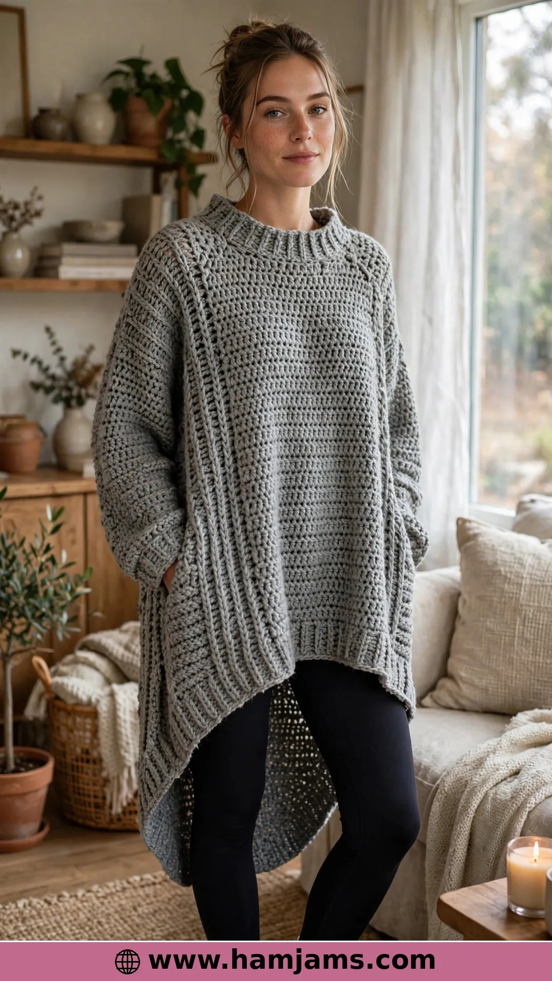 Sideways Ribbed and High-Low