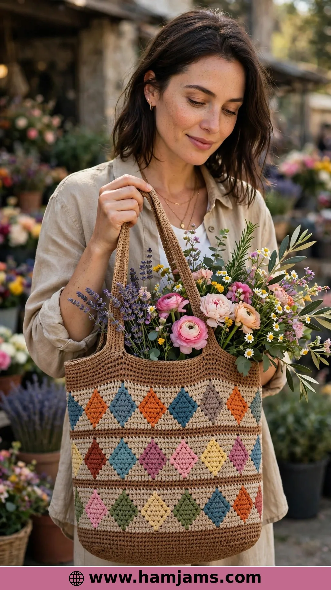 Moroccan Tile Stitch, Made for the Market