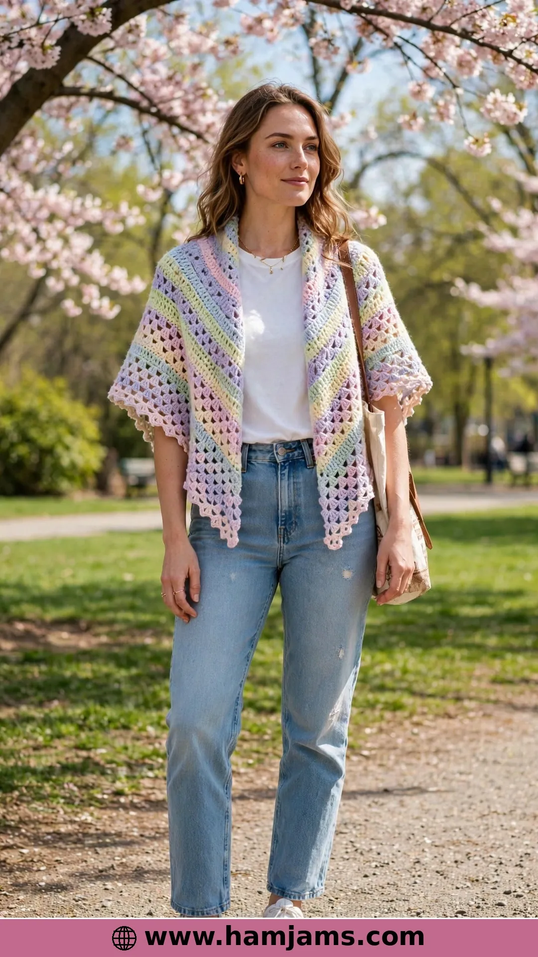 The One-Skein Shawl That Works from the Bottom Up
