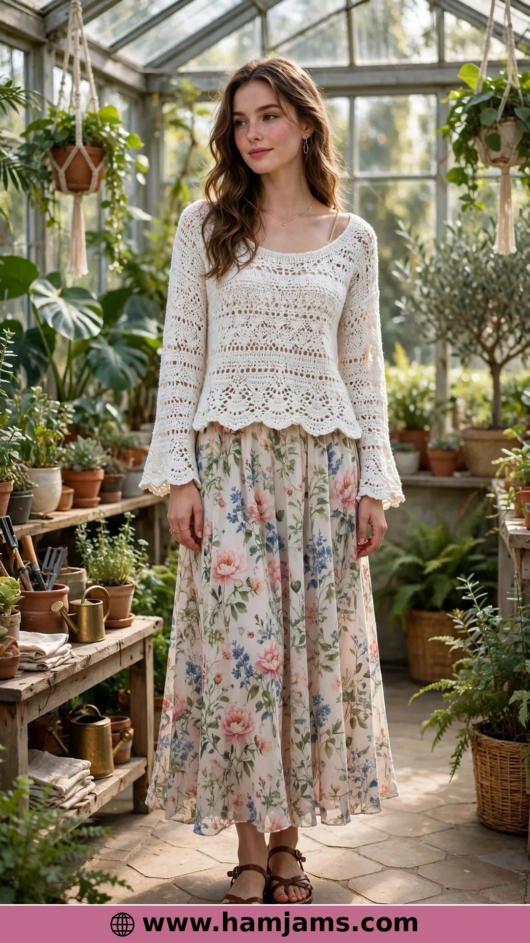 The Sweet Clara Lace Pullover with the Swishy Hem