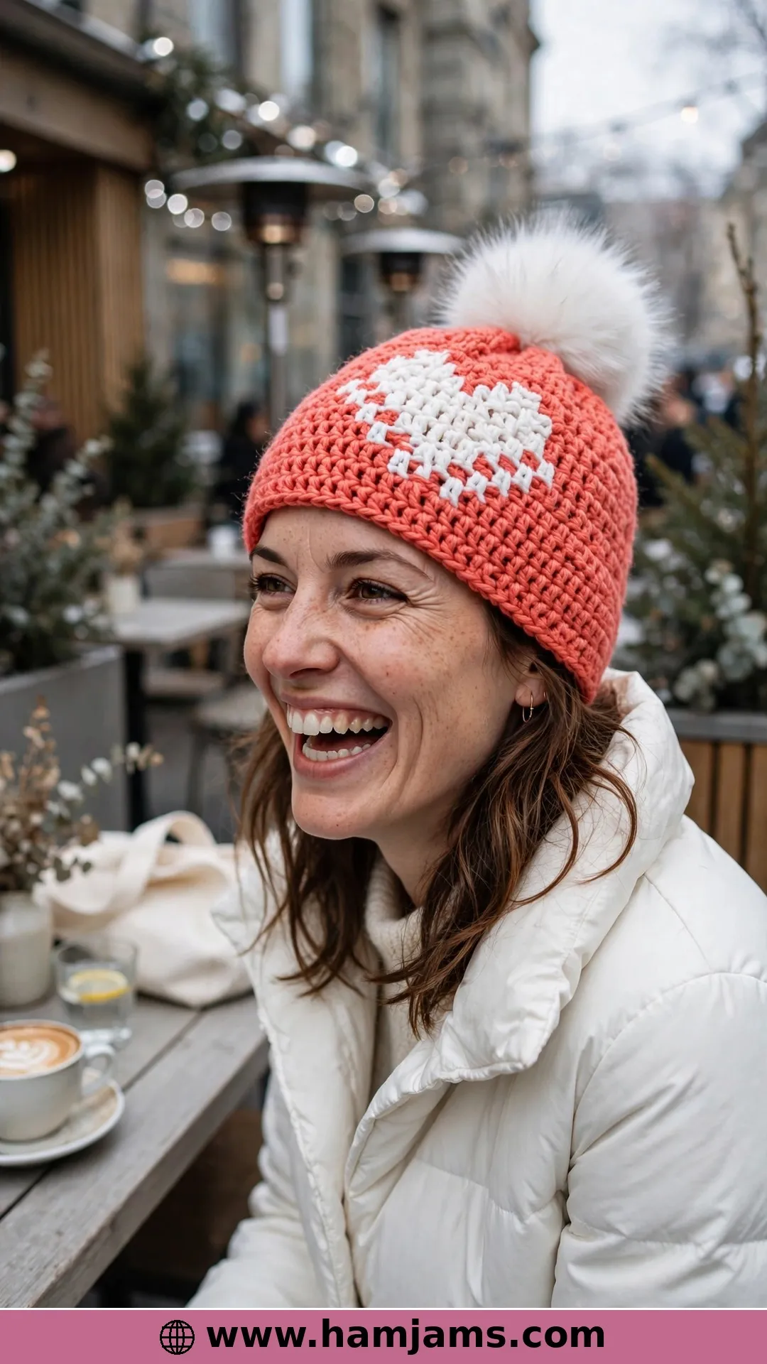 The Beanie with a Heart Front and Centre