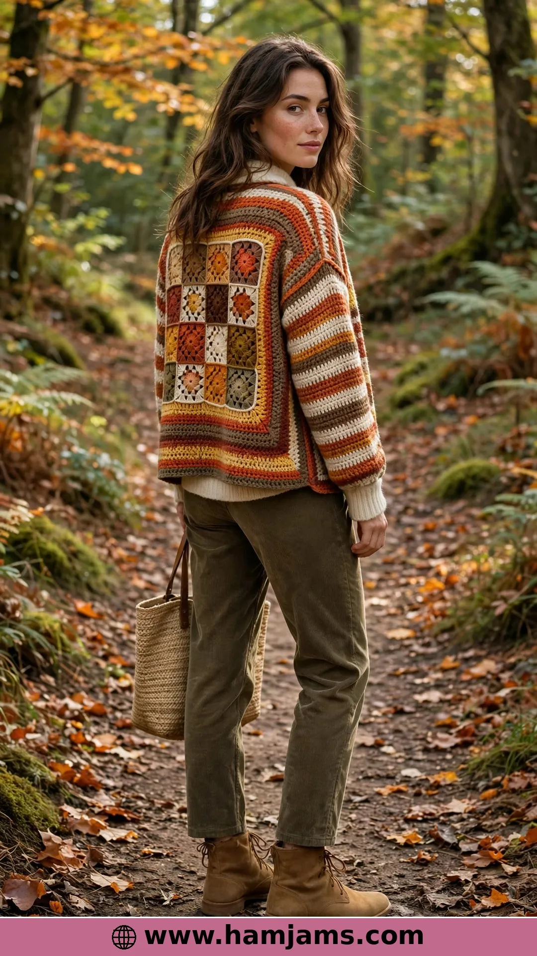 The Escapade Jacket with the Nine-Square Back