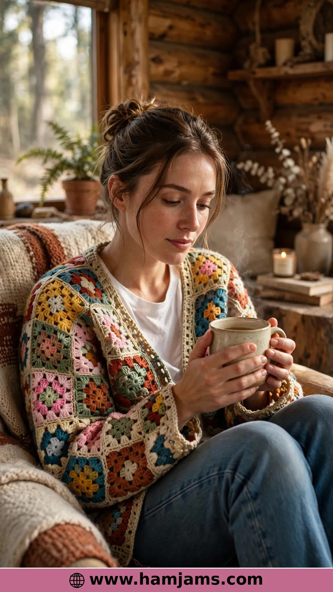 The Ten-Square Shrug for Cosy Evenings