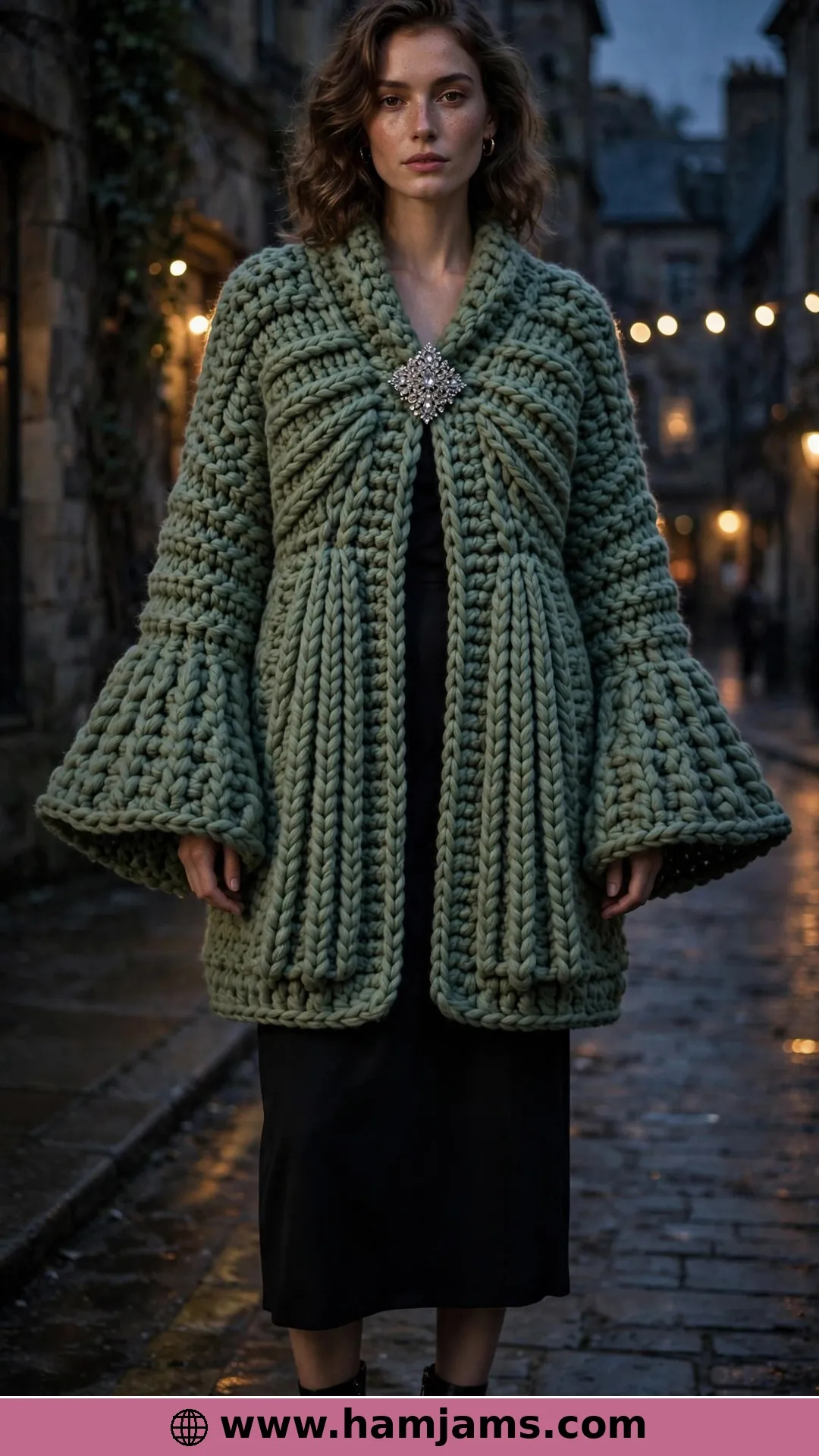The Dramatic Pleated Fleece Topper