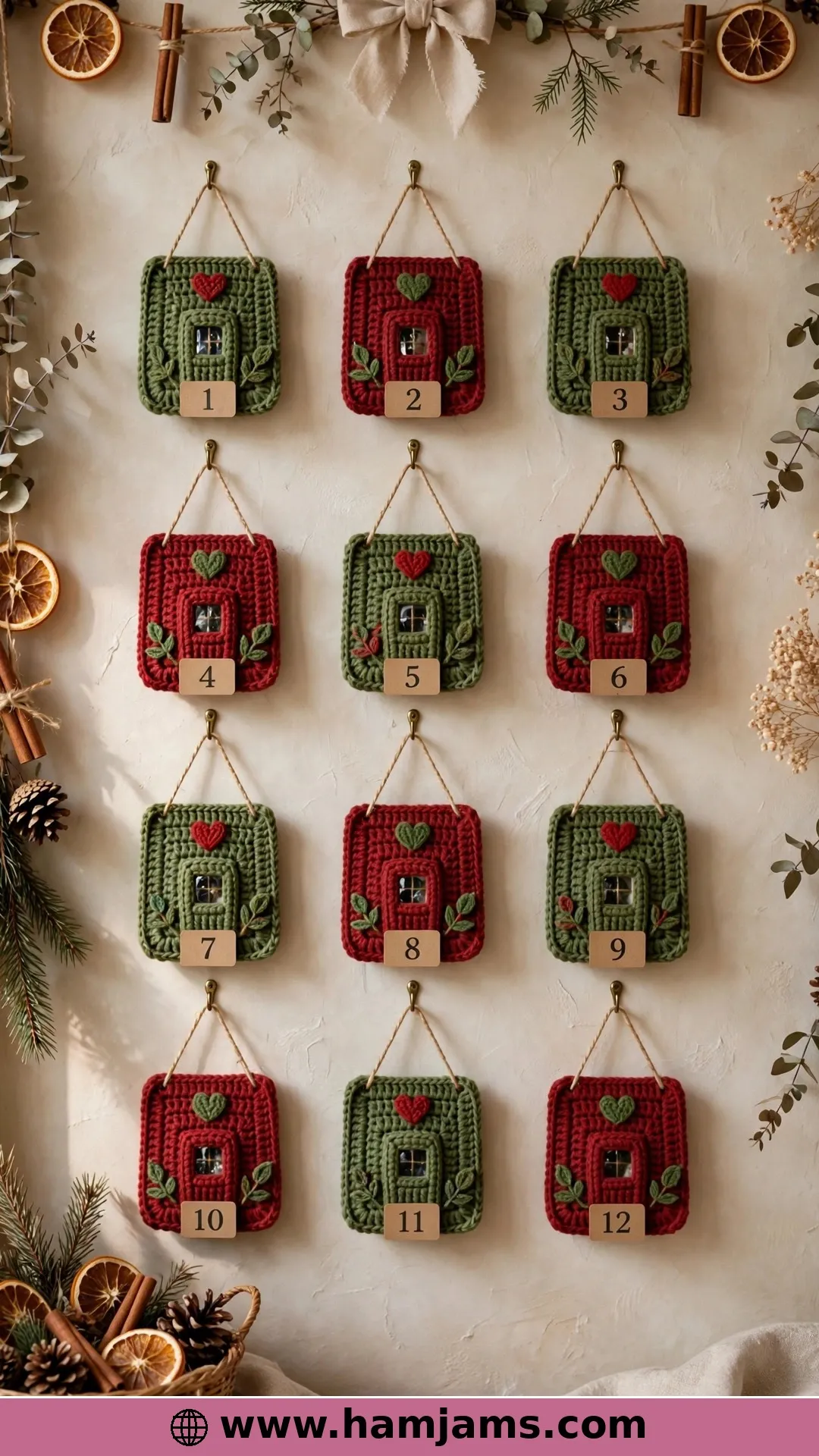 Calendar Doors With a Secret Pocket (Component)