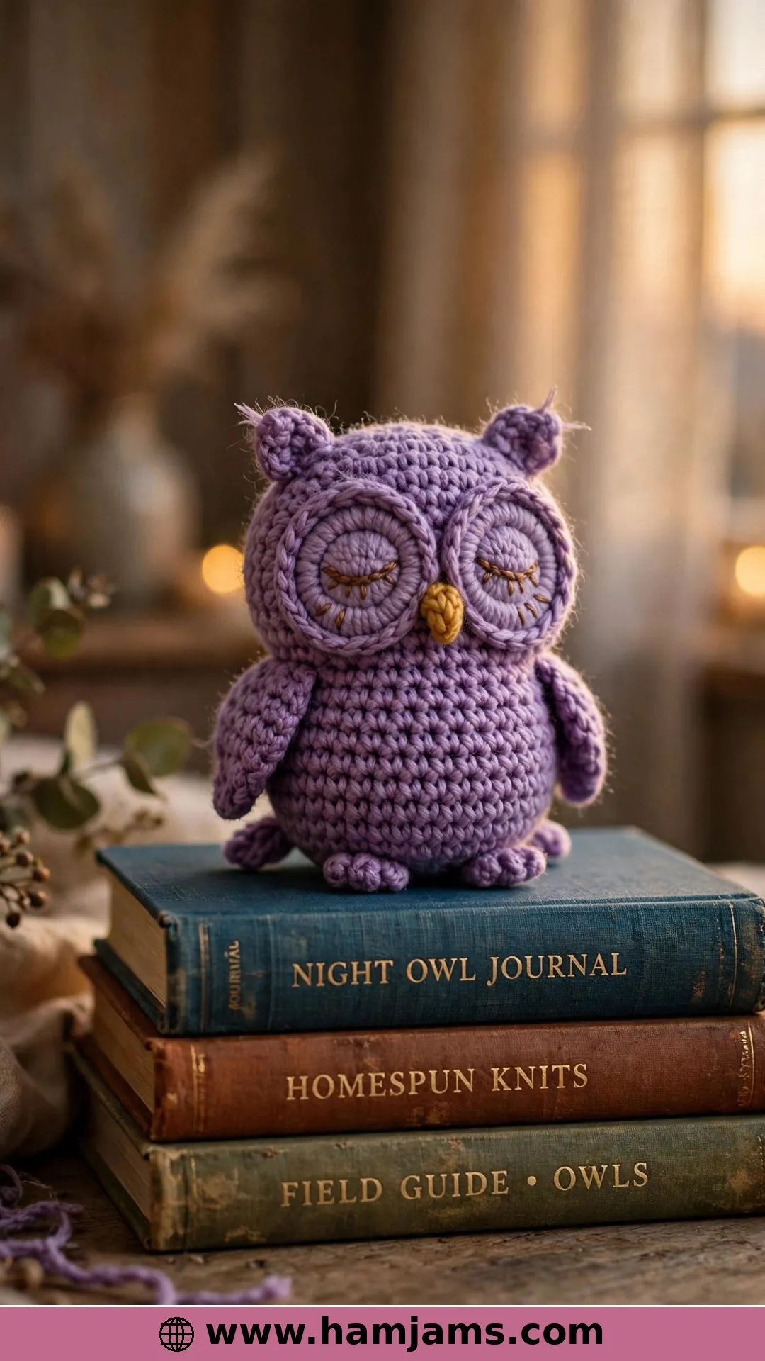 Mr. Murasaki, the Sleepy Purple Owl