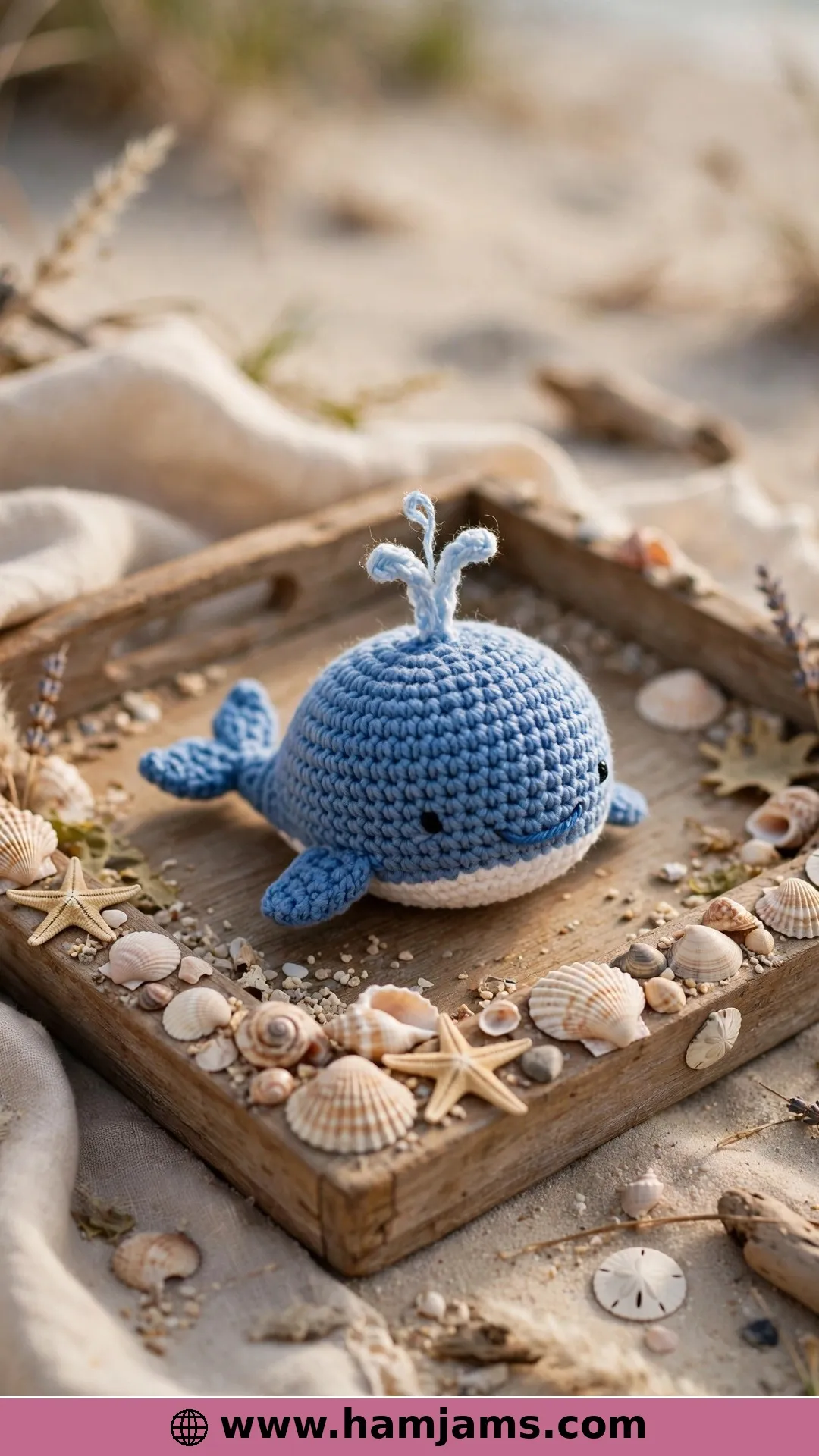 The No-Sew Whale You Can Finish Tonight