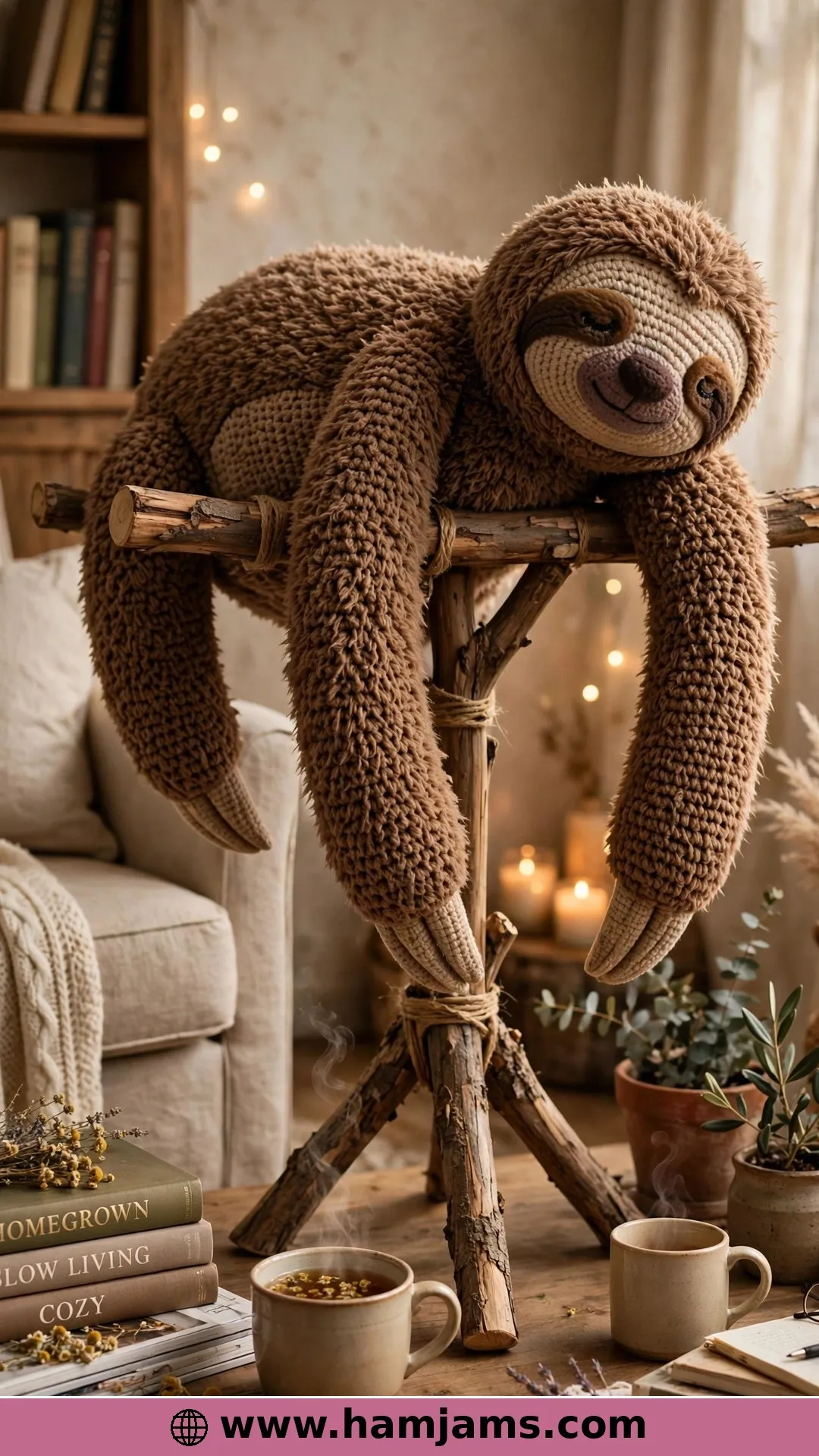 Sill the Sloth, Twenty-One Inches of Slow