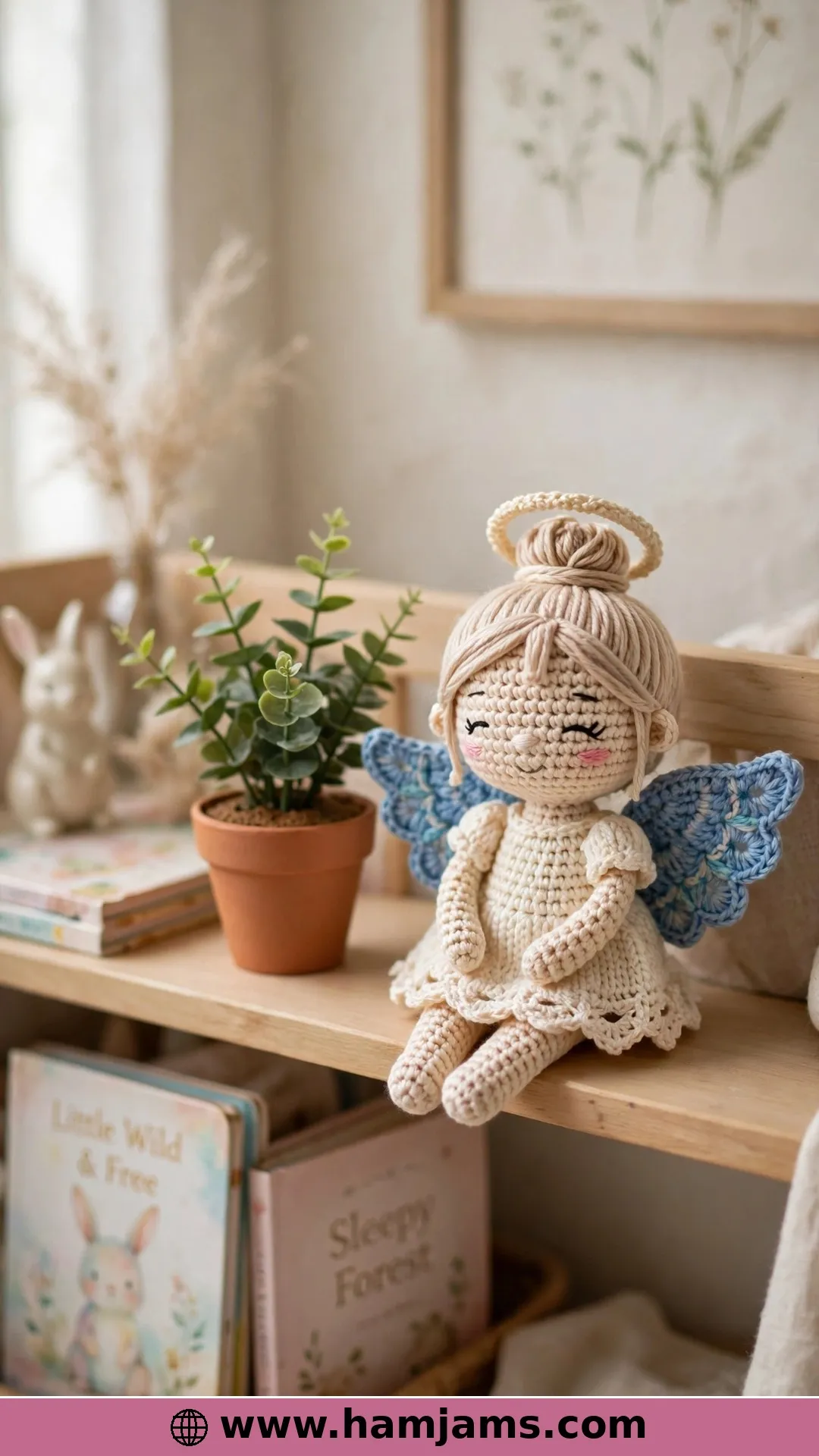 A Little Pixie Angel With a Bun