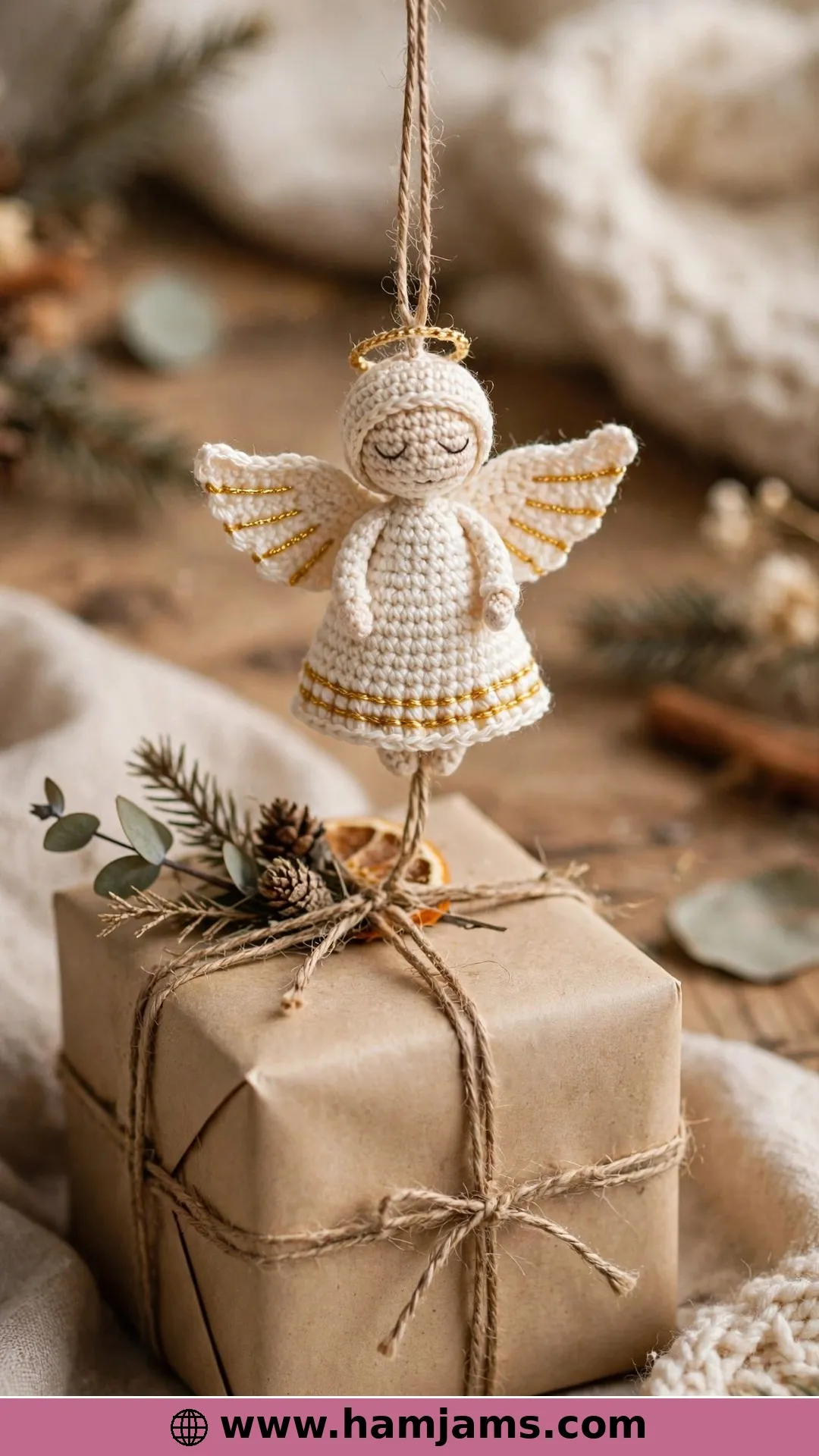 A Mini Angel With Golden Stripes