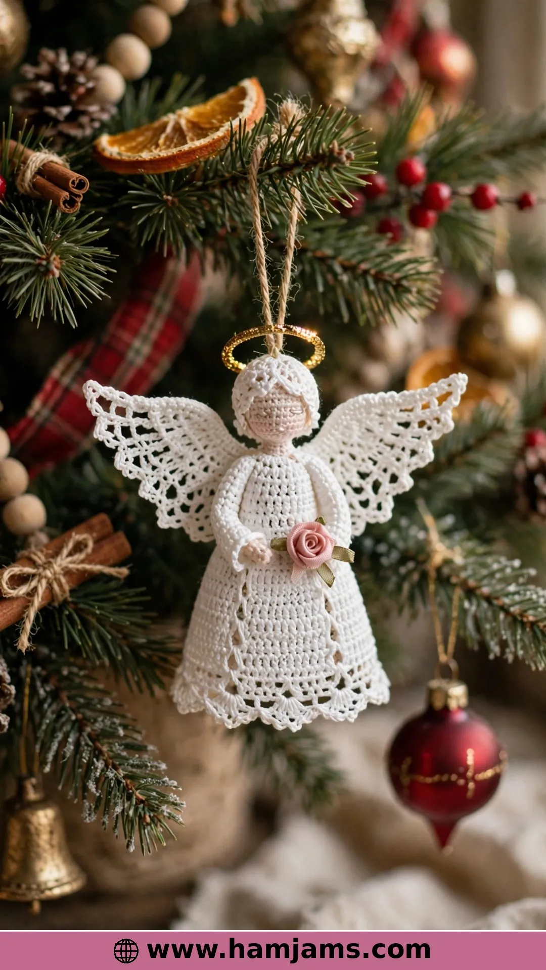 A Vintage Thread Angel From 1998