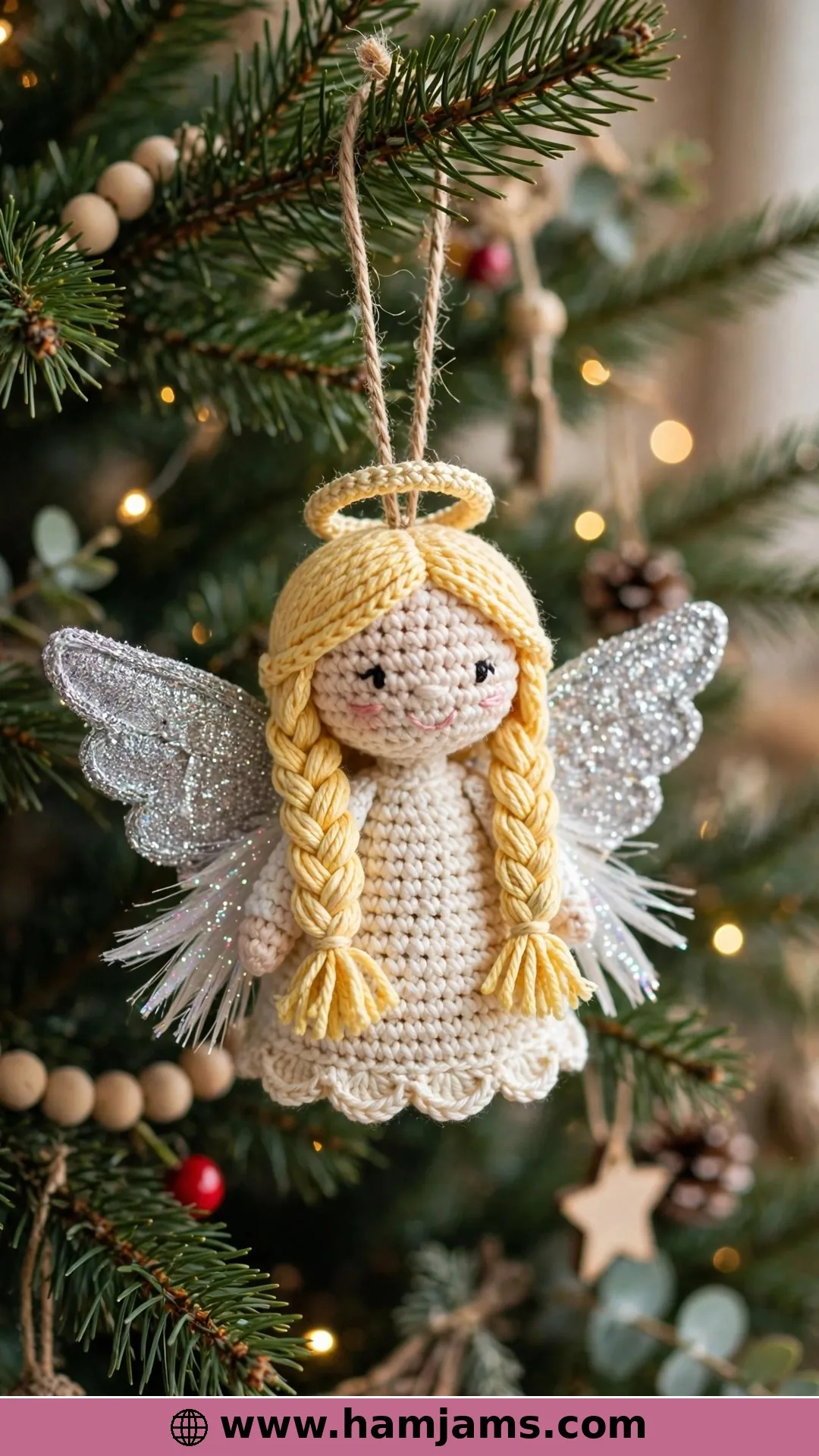 Braided Hair and a Sparkly Pair of Wings