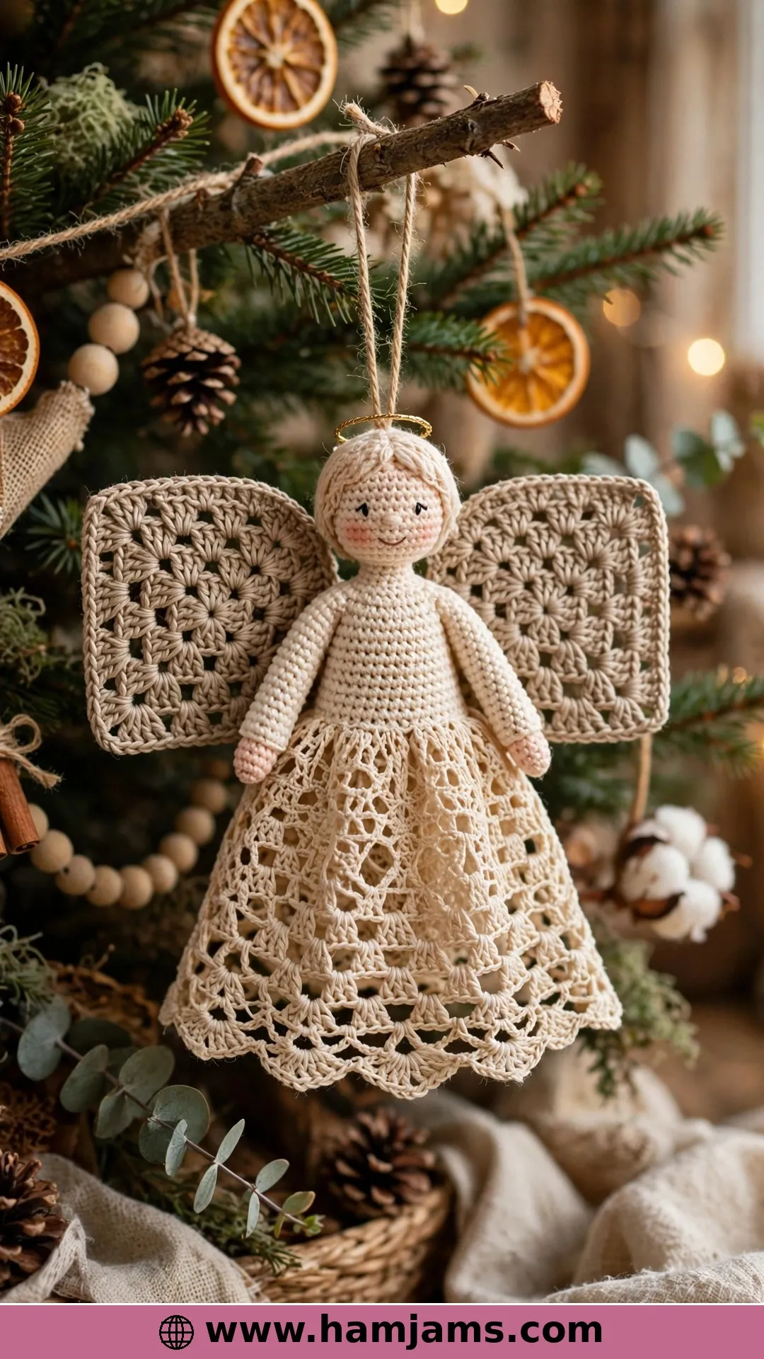 A Granny Square Angel With a Family Story