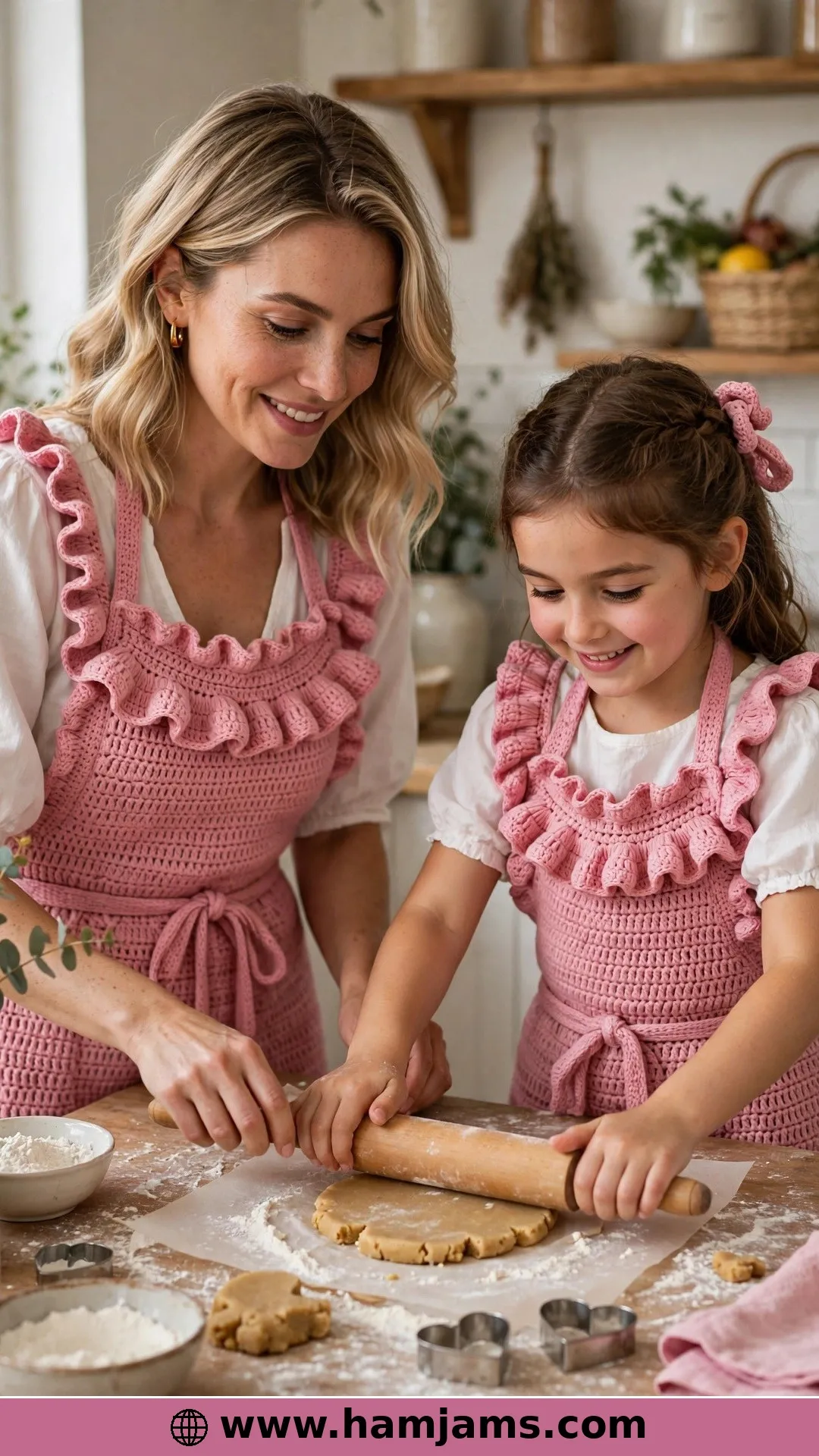 Matching Aprons for You and Your Mini Chef