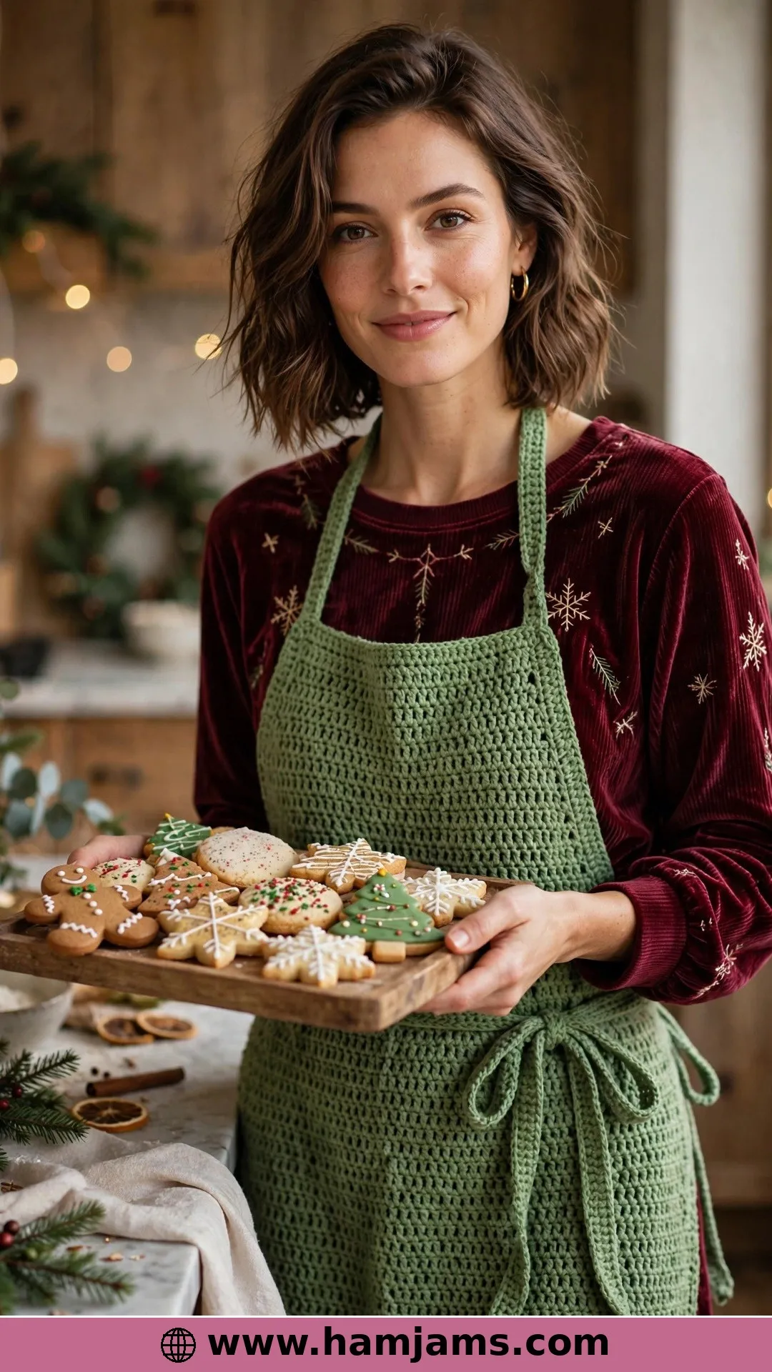 The Plain Christmas Apron You Can Theme Any Way
