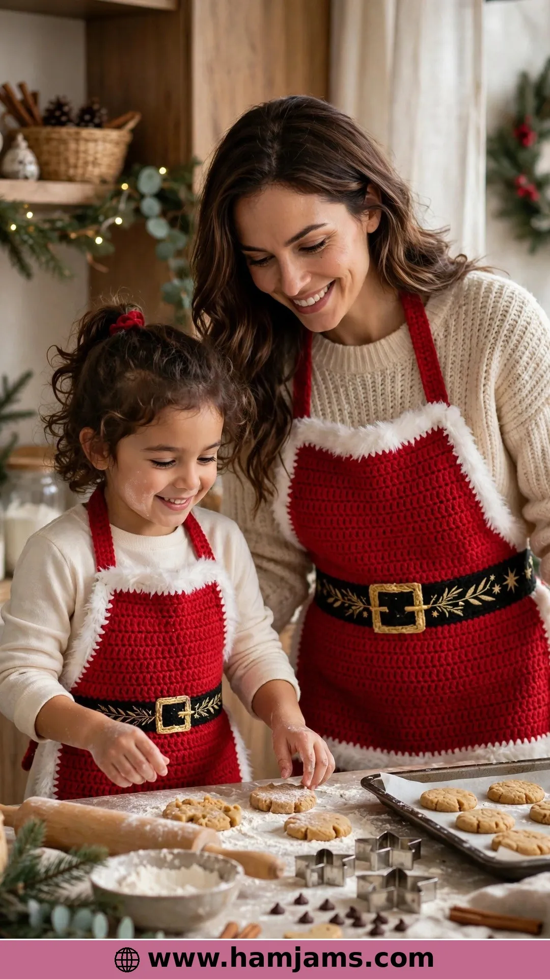 Santa's Own Apron, in Two Sizes
