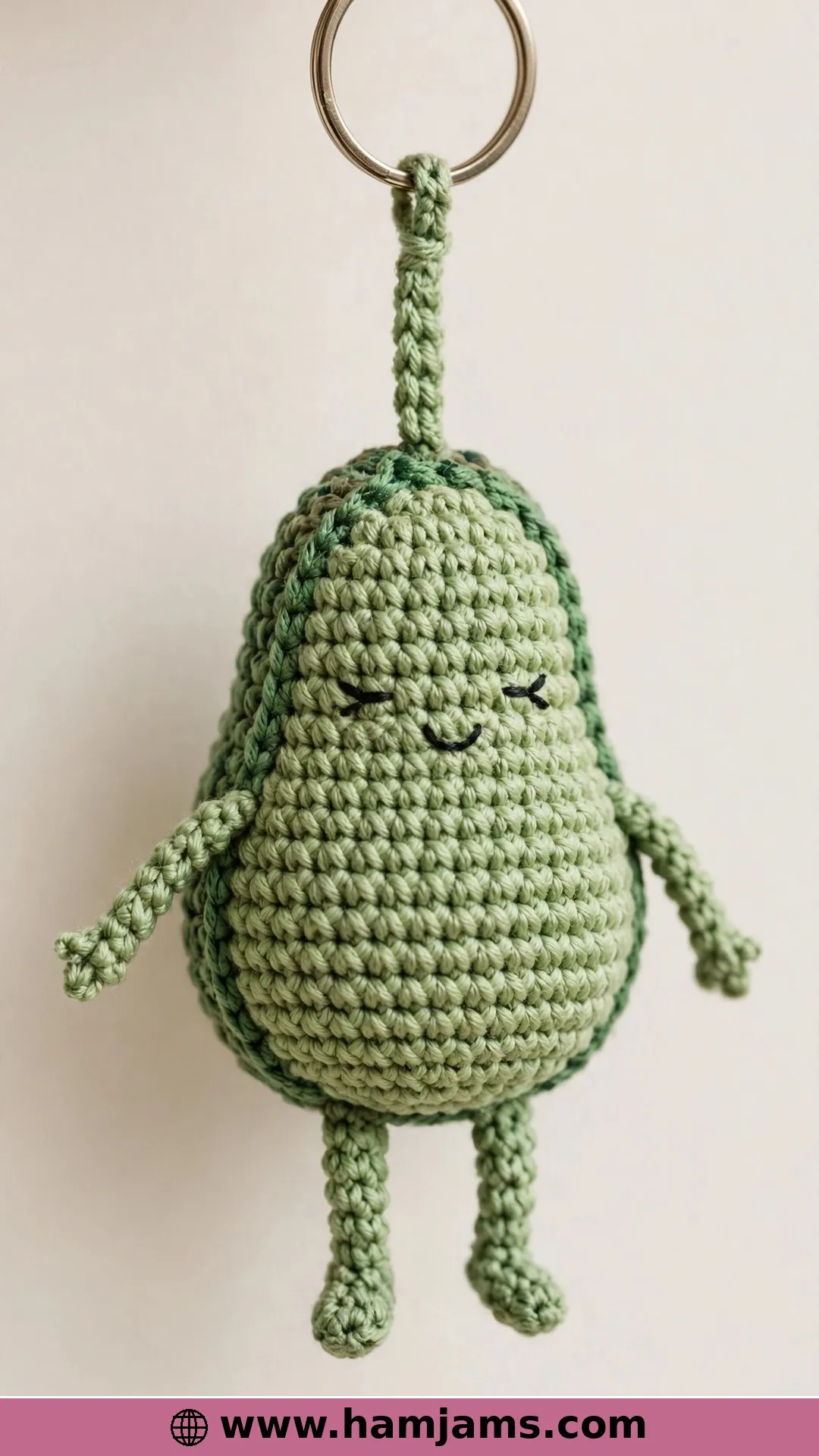 The Tiniest No-Sew Keychain
