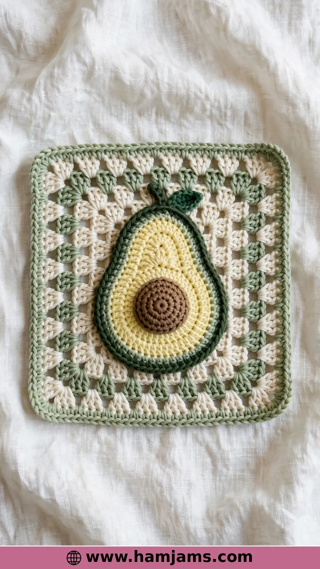 An Avocado Square for Blankets