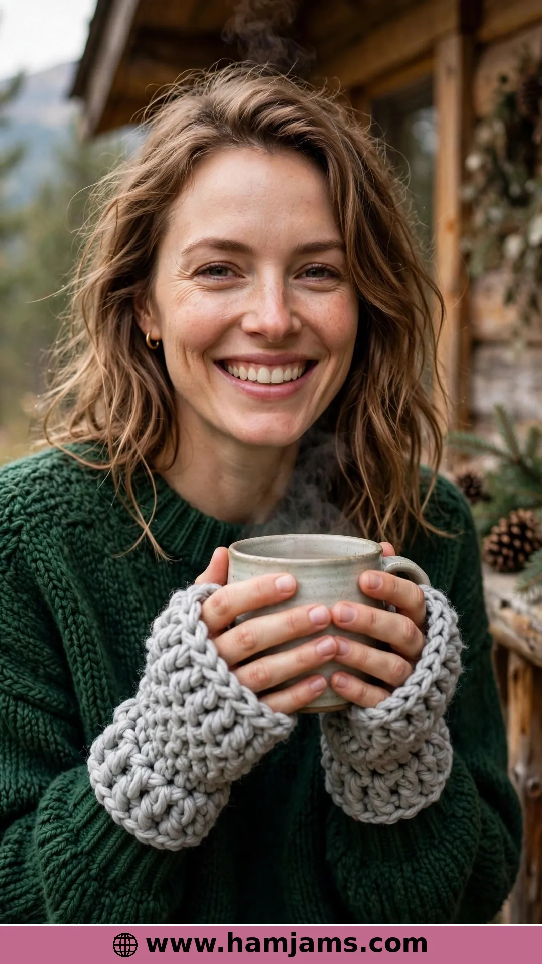 The Super-Bulky Fingerless Gloves That Take Under an Hour