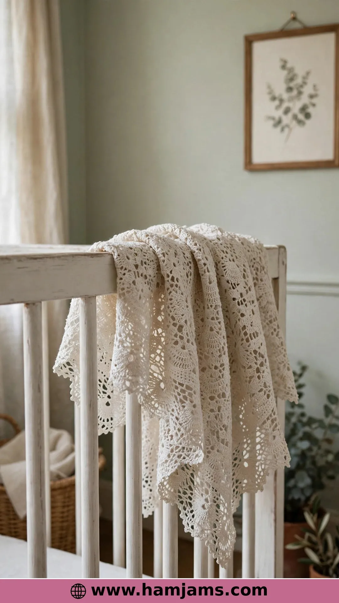 The Vintage Lace Blanket With a TV Story