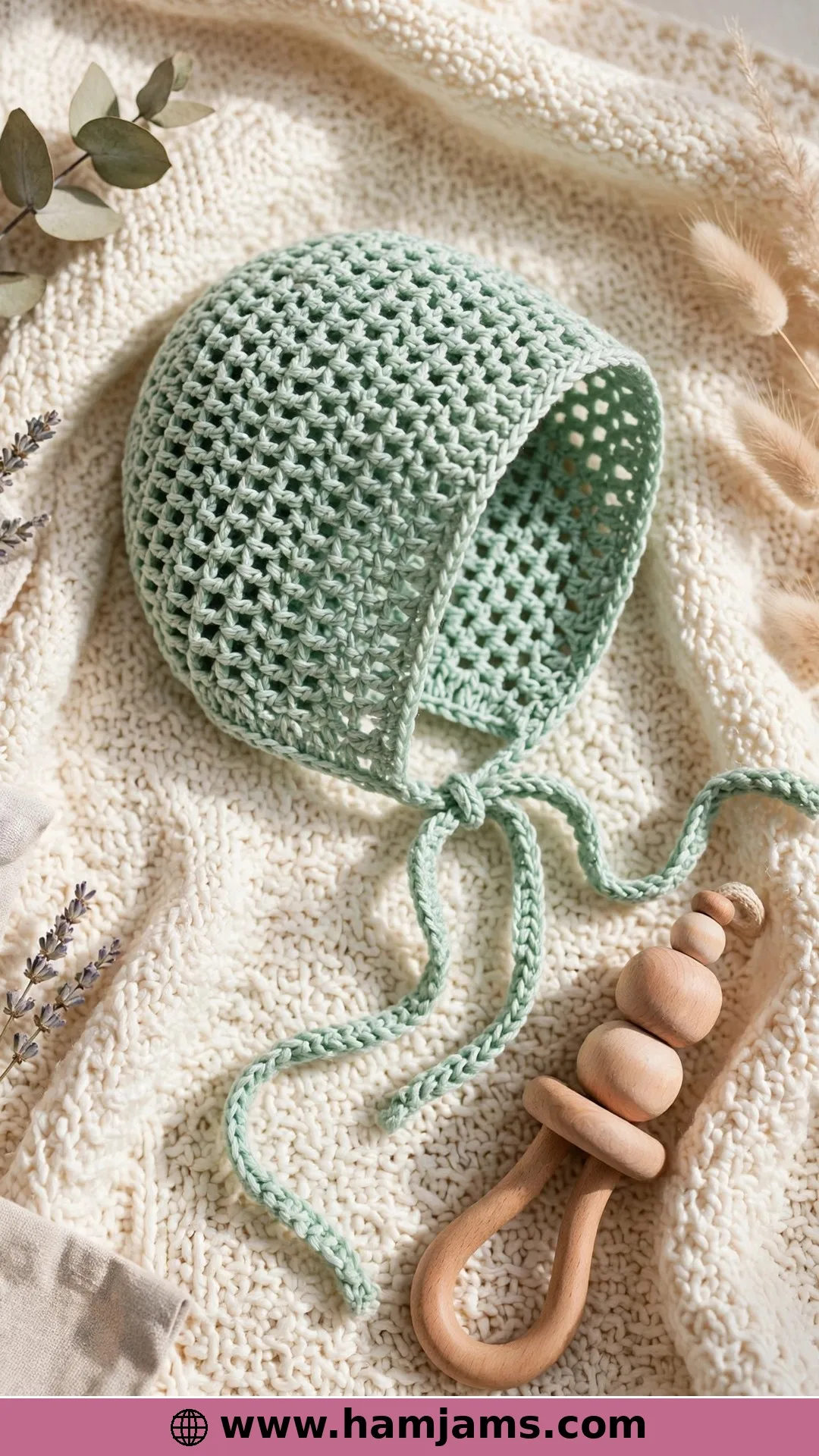 The Easy Everyday Bonnet, Newborn to One Year