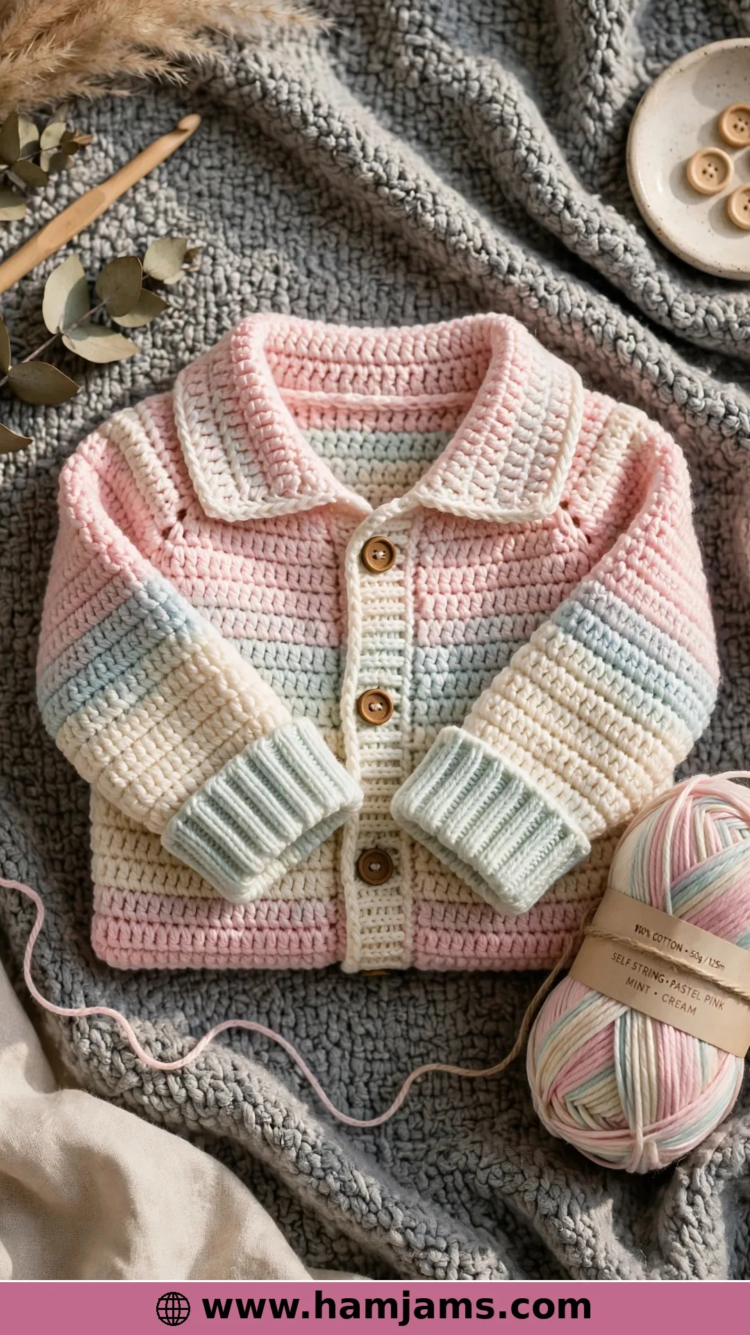 Self-Striping Yarn Does the Colour Work