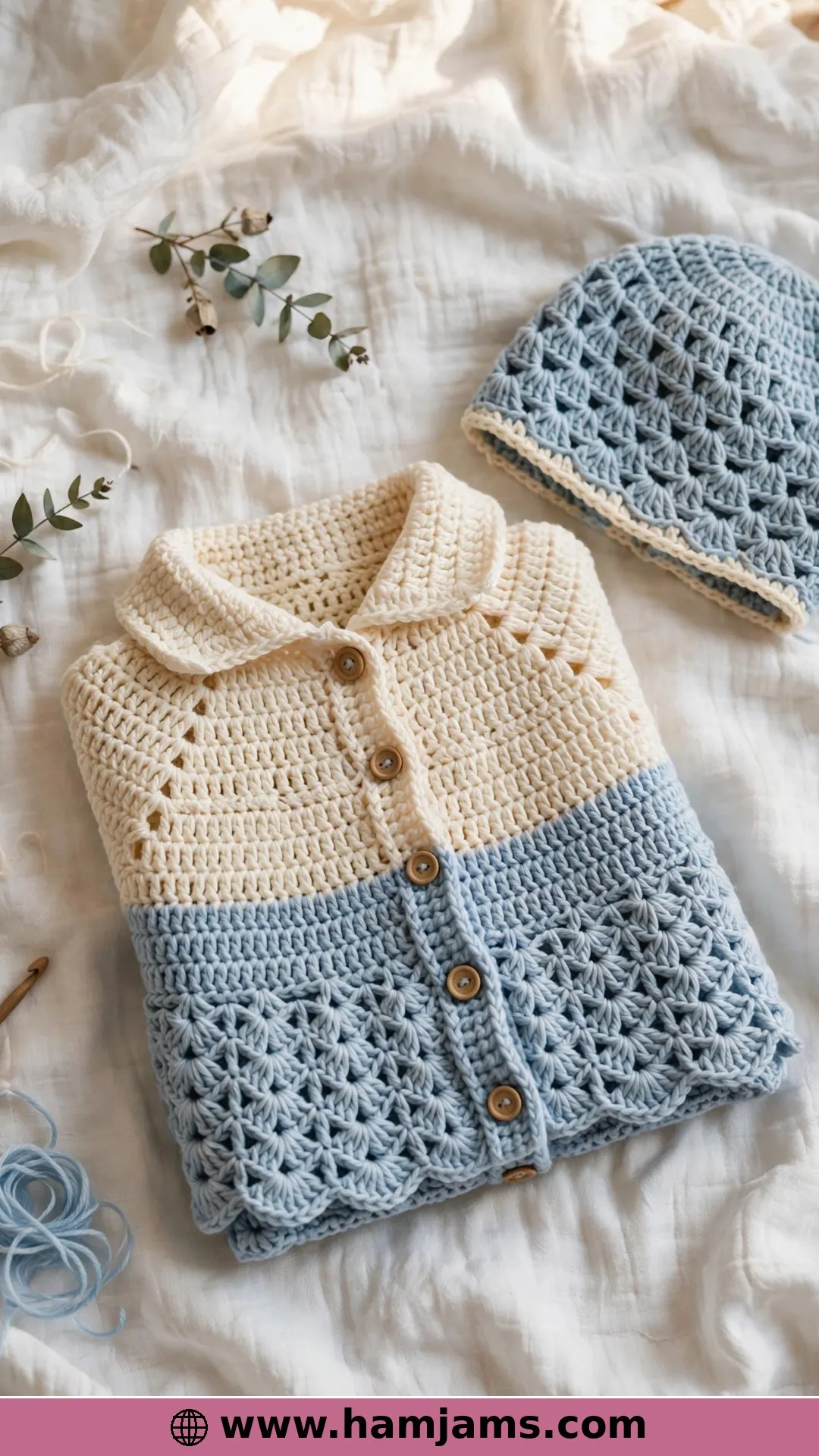 Two Colours and a Shell-Stitch Skirt