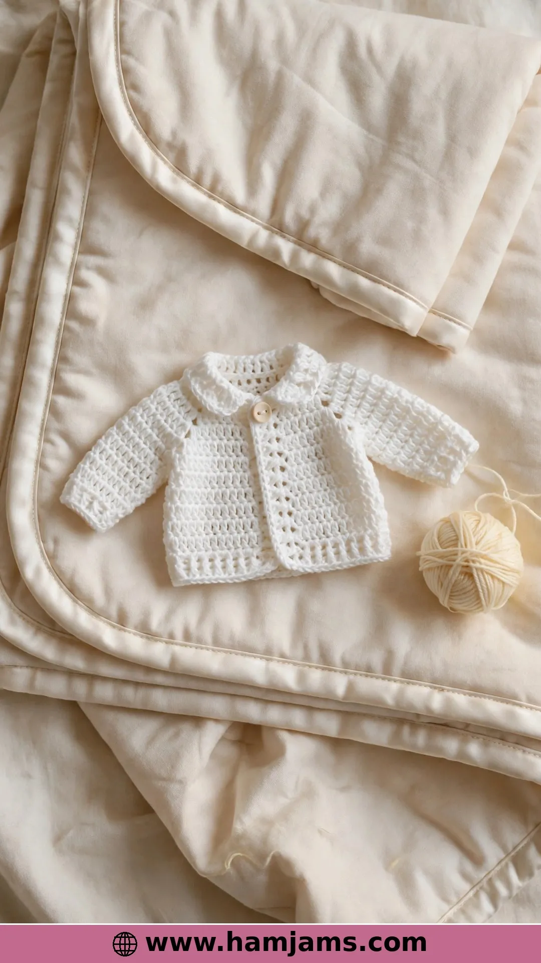 The Tiniest Cardigan, for 5 lb Miracles