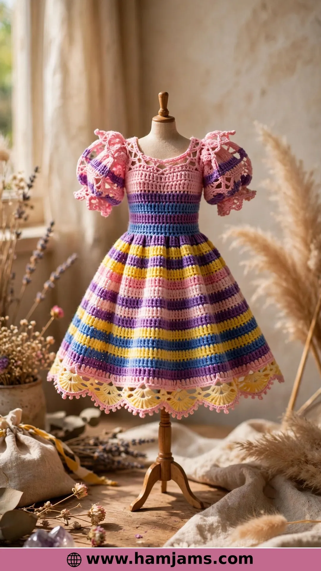 A Striped Fairy Dress for Dress-Up Days