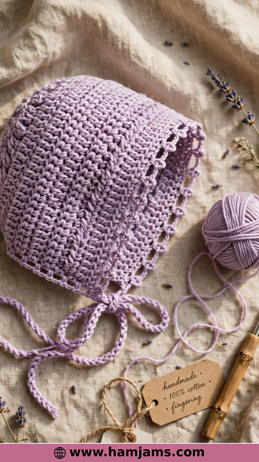 Sedge Stitch and a Picot Frill