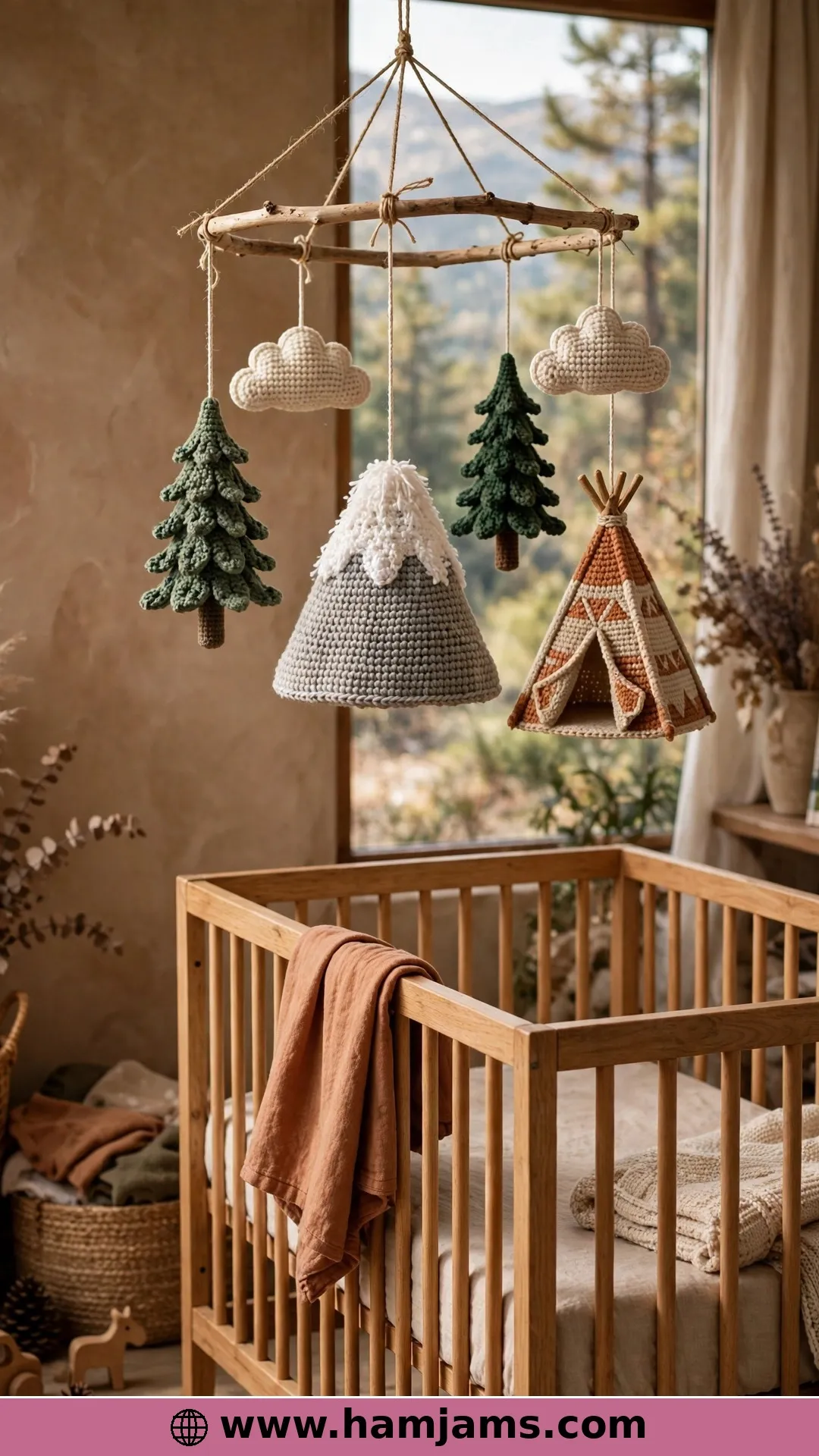A Tiny Mountain, Pine Trees and a Teepee