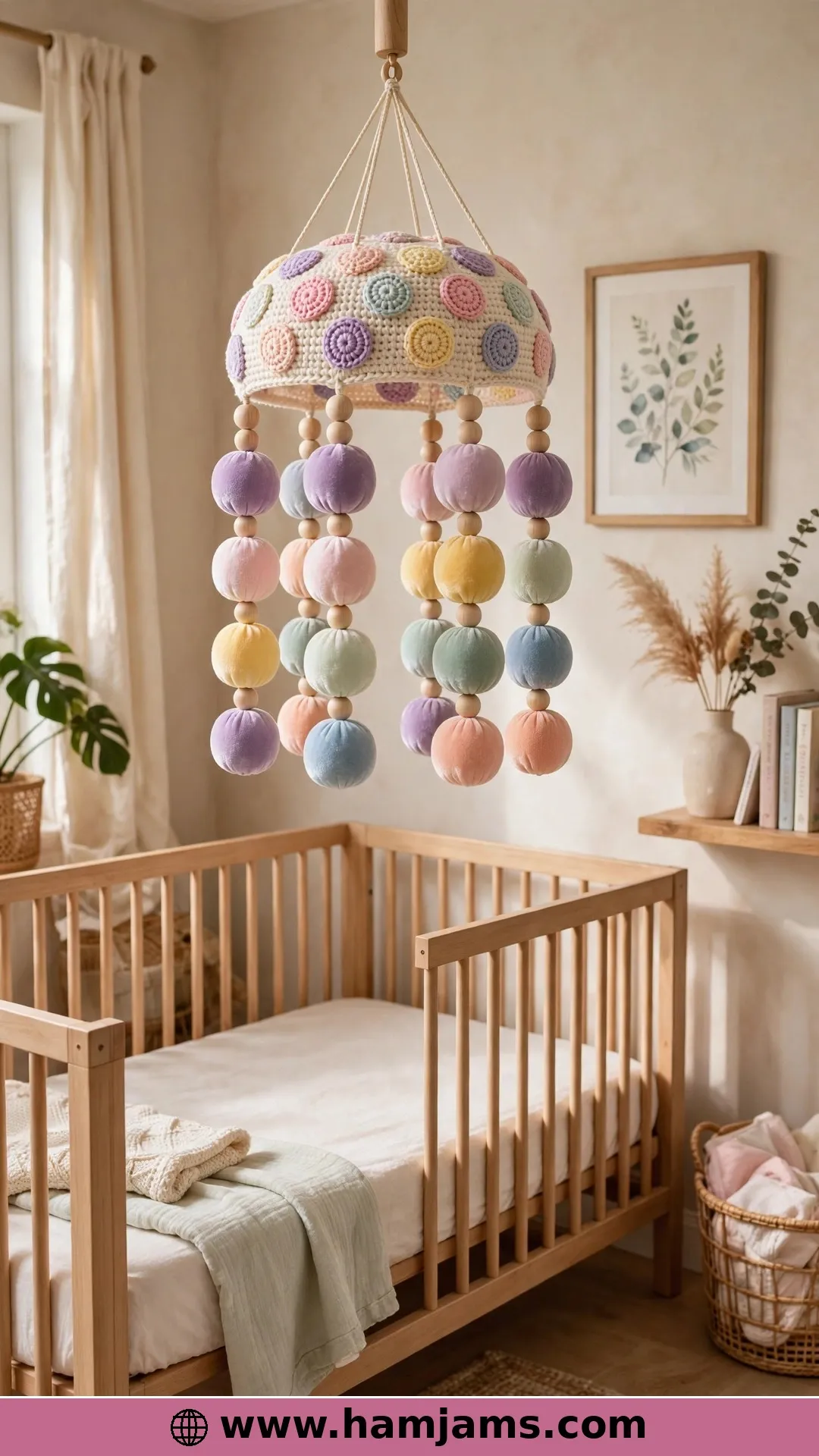 Twenty-Four Velvet Polka-Dot Balls
