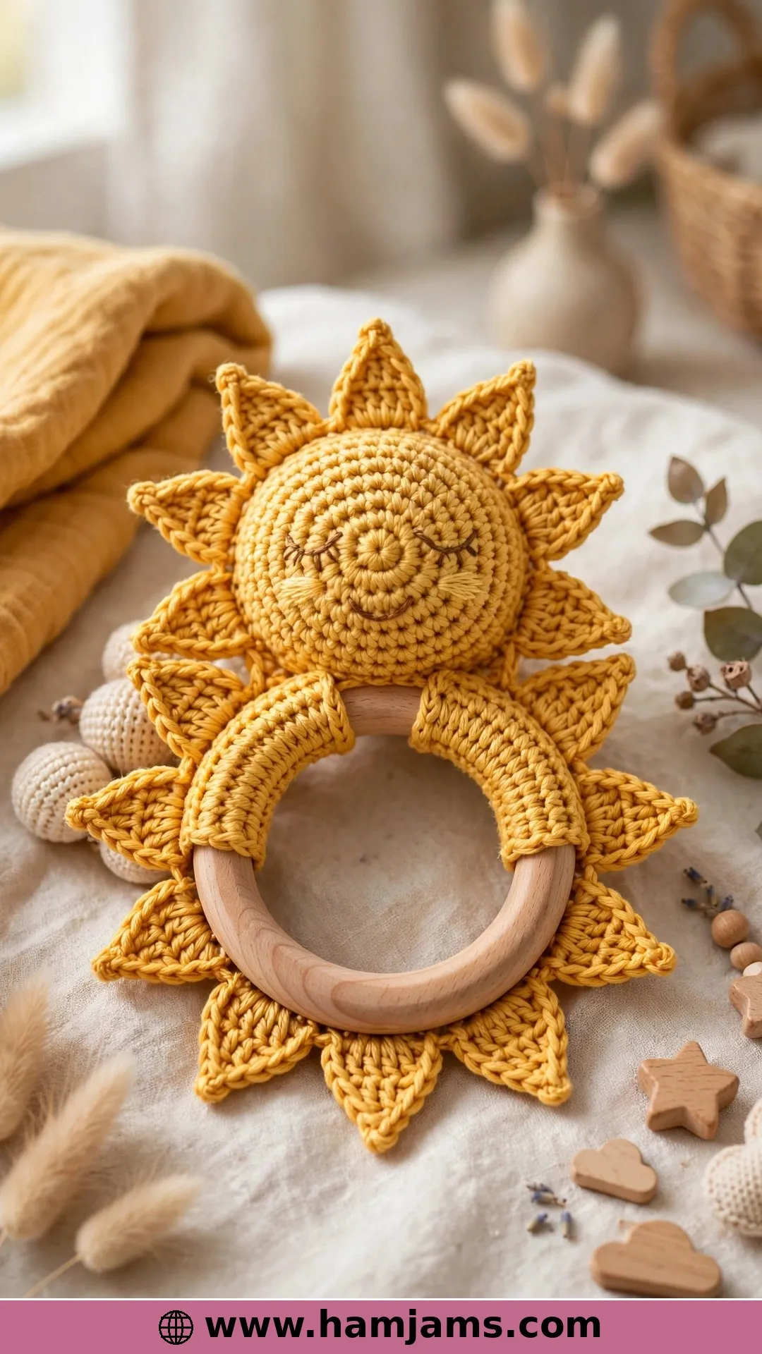 A Sunshine Rattle That Doubles as a Teether