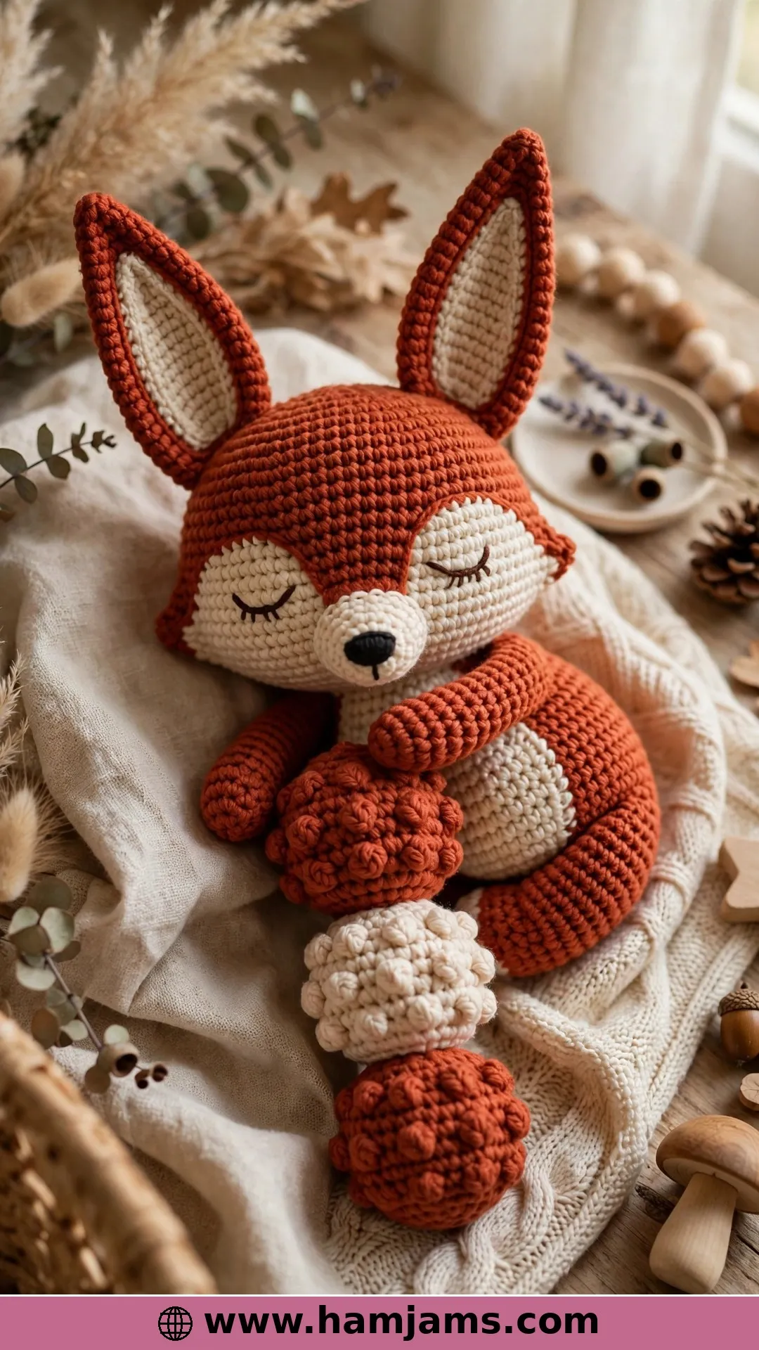 A Sleeping Fox With the Softest Ears